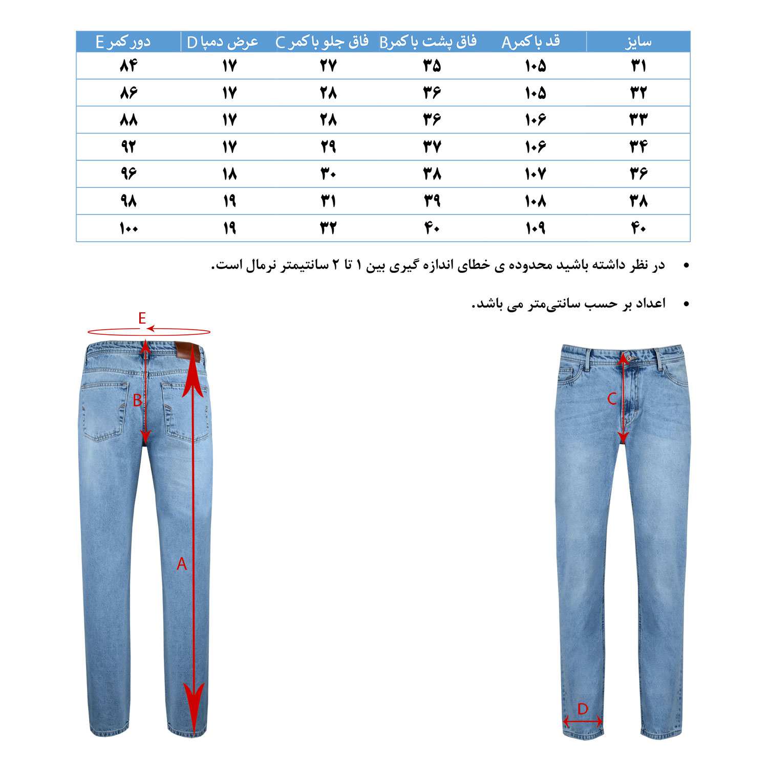 شلوار جین اسلیم مردانه هوگرو 10313