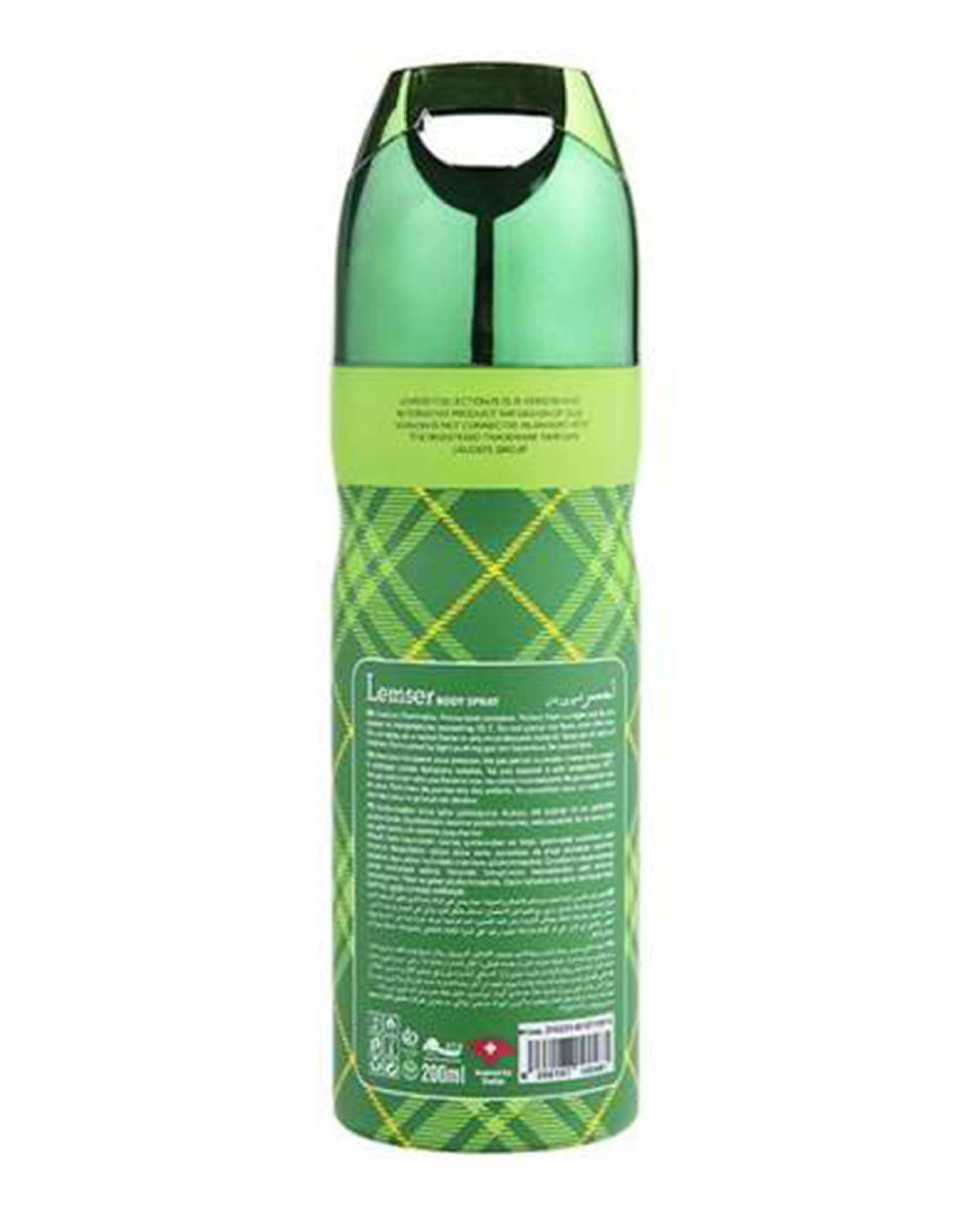 اسپری خوشبو کننده بدن مردانه لمسر Lemser مدل Lacoste حجم 200ml