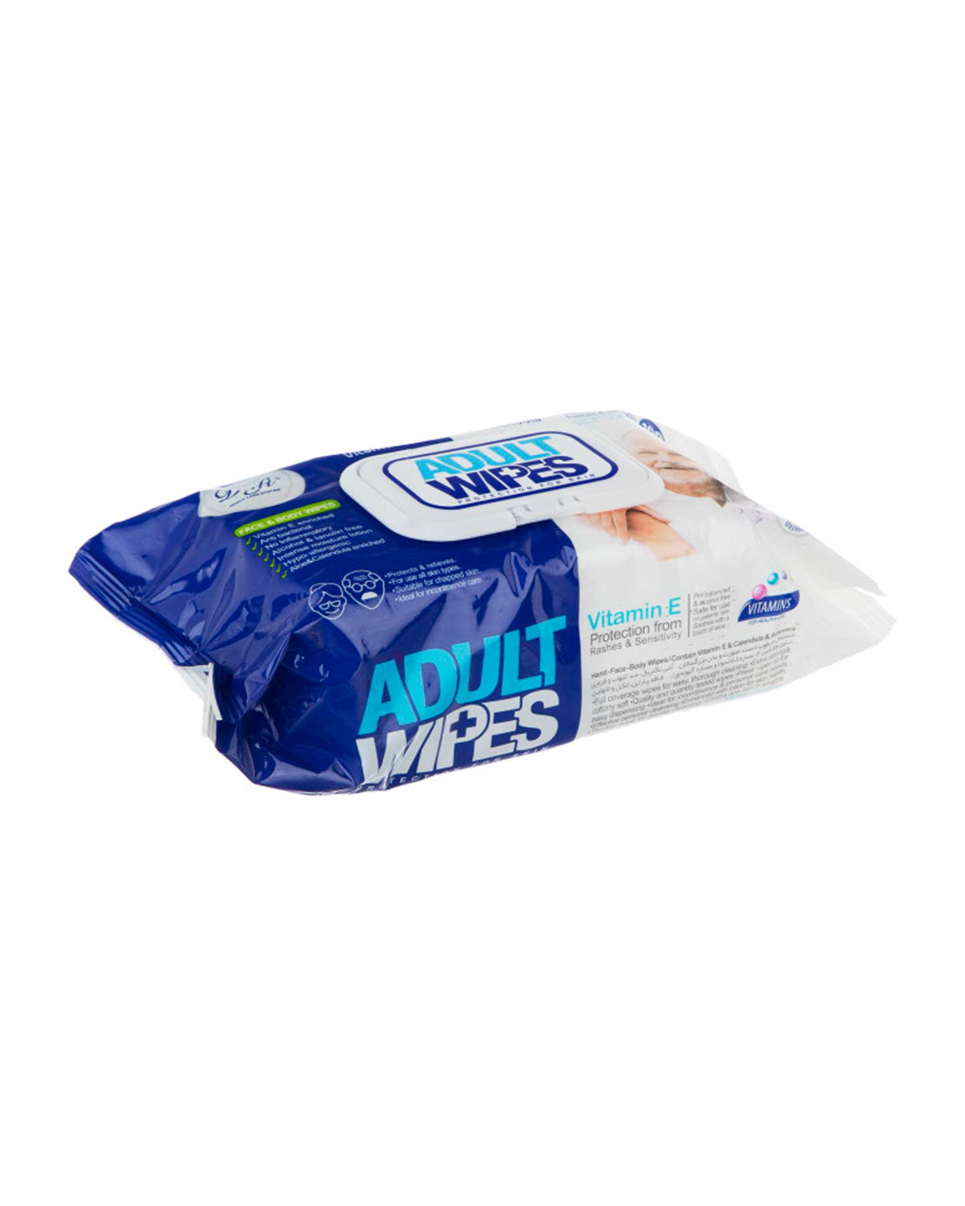 دستمال مرطوب دافی Dafi مدل Adult Wipes بسته 100 عددی