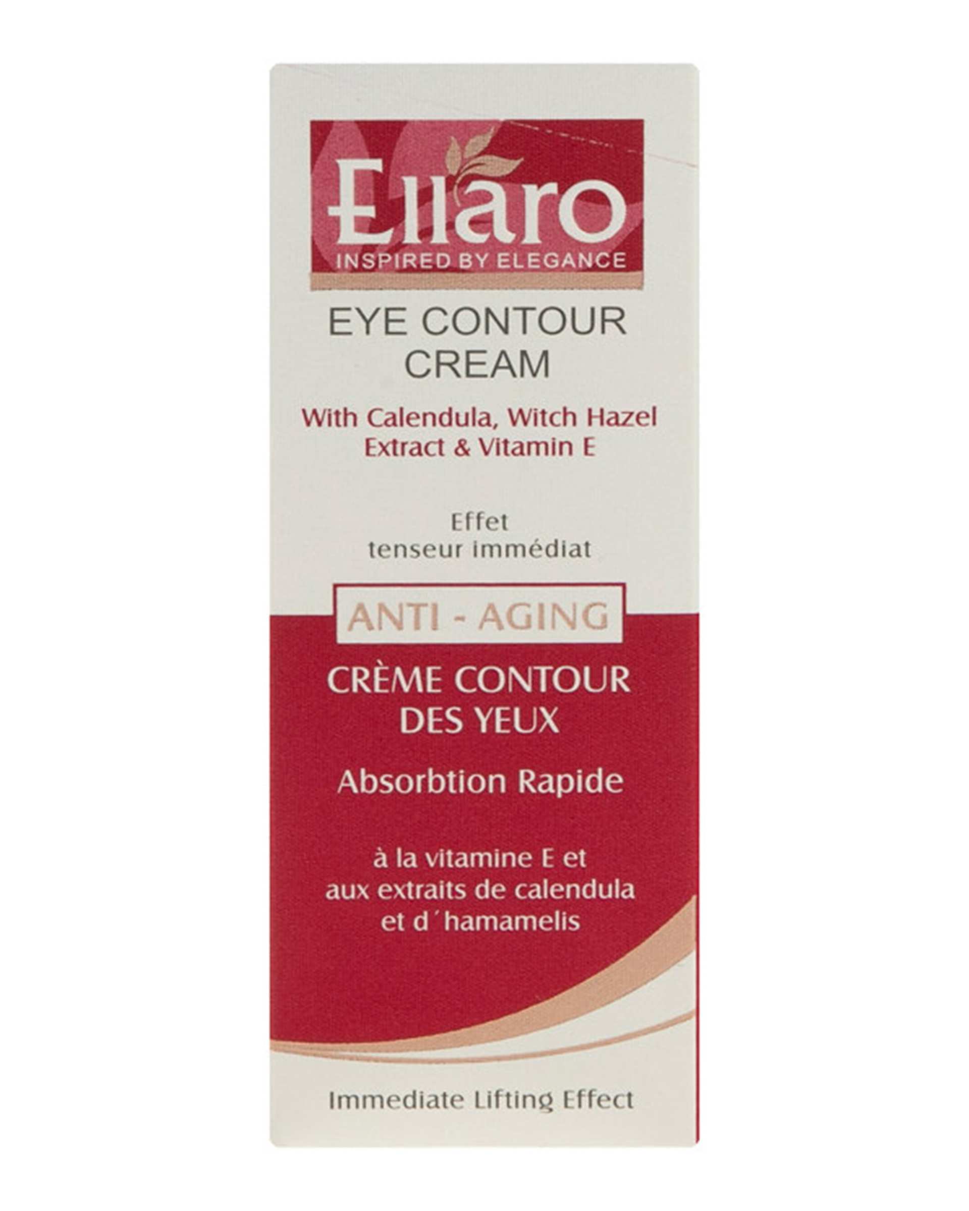 کرم دور چشم الارو Ellaro مدل Anti Aging حجم 20ml