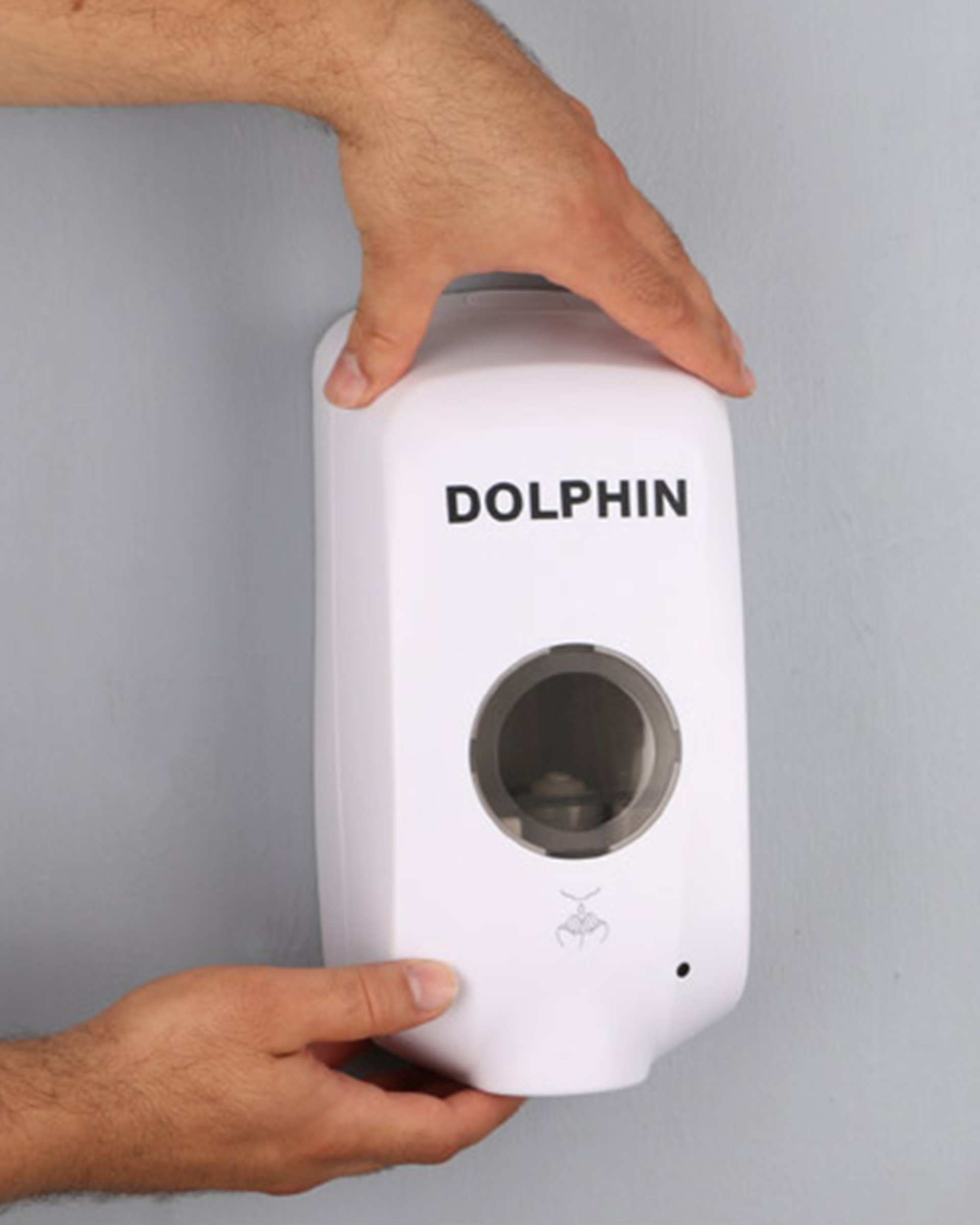 پمپ مایع دستشویی اتوماتیک سفید دلفین Dolphin کد CH-DL1000   