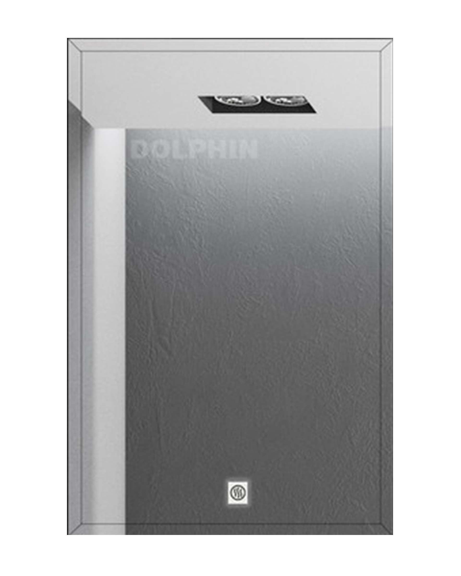 آینه سرویس بهداشتی دلفین Dolphin مدل ضدبخار HT-70x50-T  