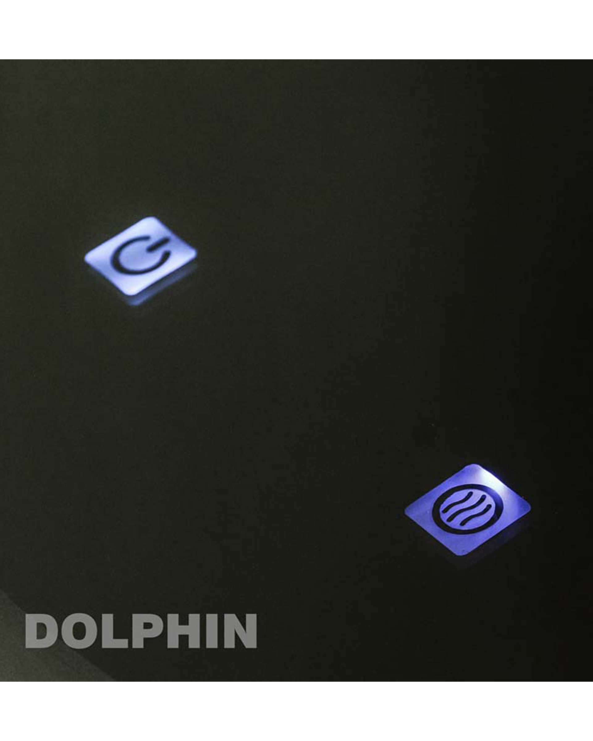 آینه سرویس بهداشتی دلفین Dolphin مدل ضدبخار HT-70x50-T  