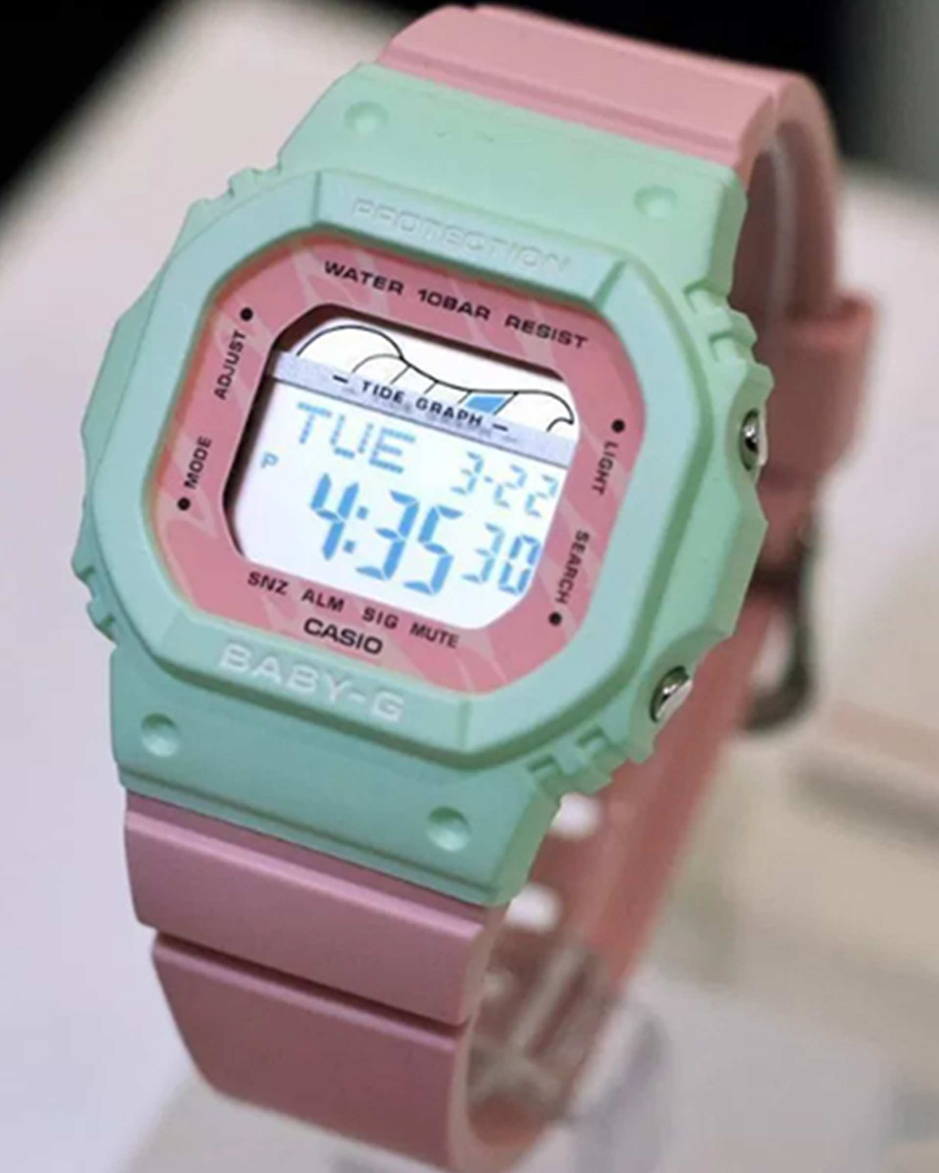 ساعت مچی زنانه عقربه ای Baby G کاسیو Casio مدل BLX-565-3DR