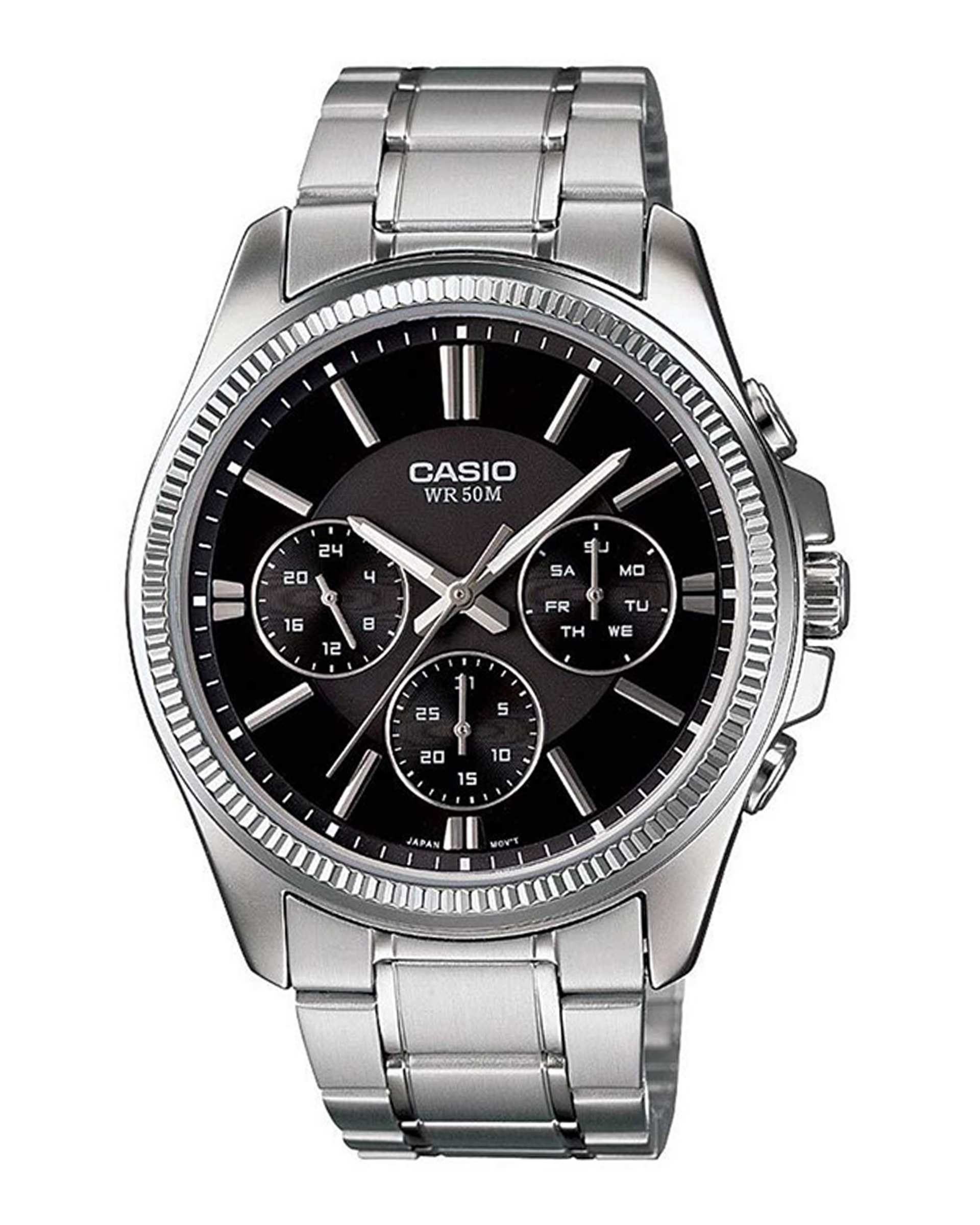 ساعت مچی مردانه عقربه ای کاسیو Casio مدل CASIO-MTP-1375D-1AV