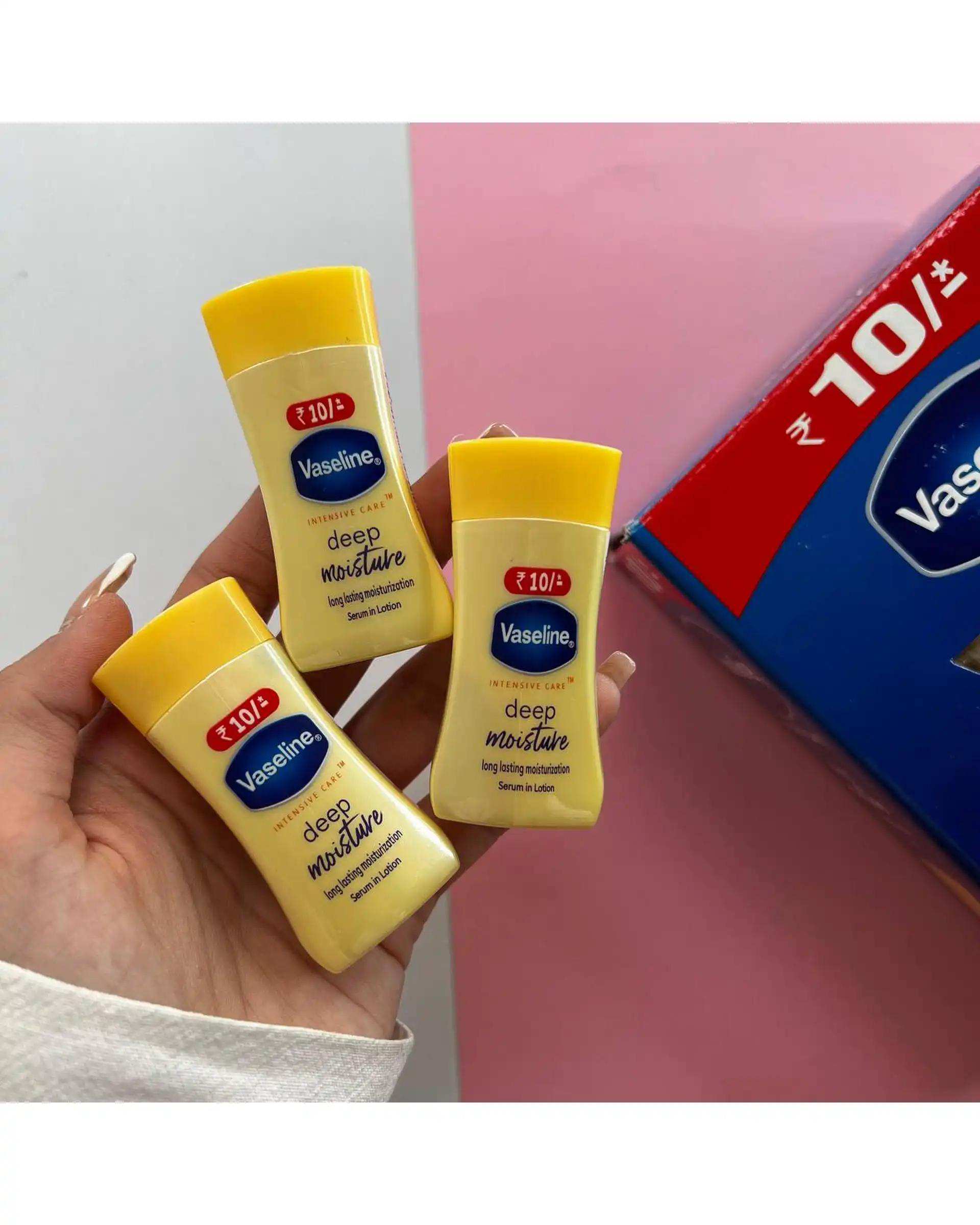 مینی لوسیون زرد وازلین Vaseline مدل Intensive Care حجم 20ml