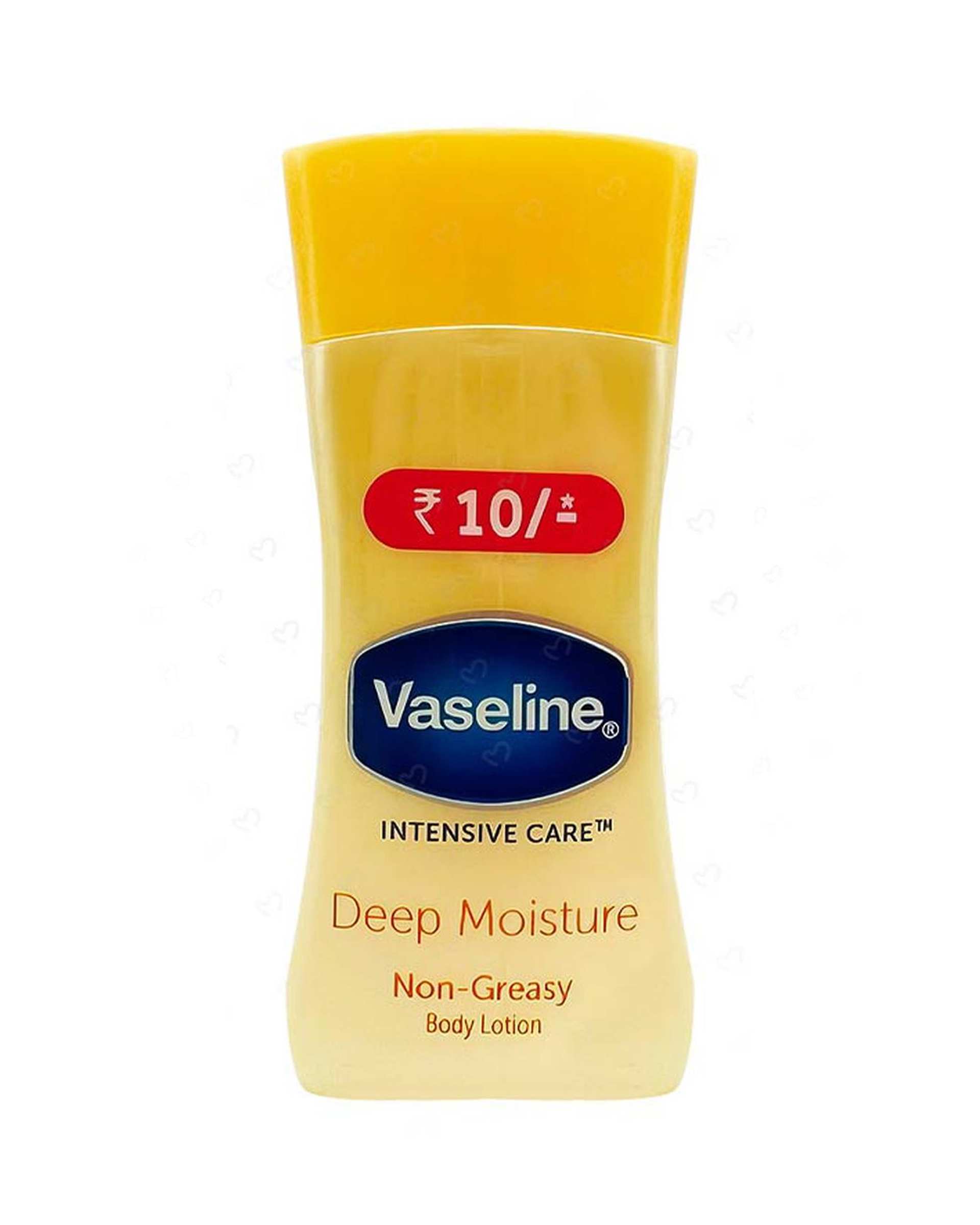 پک مینی لوسیون زرد Intensive Care وازلین به همراه مینی لوسیون آبی وازلین بسته 2 عددی