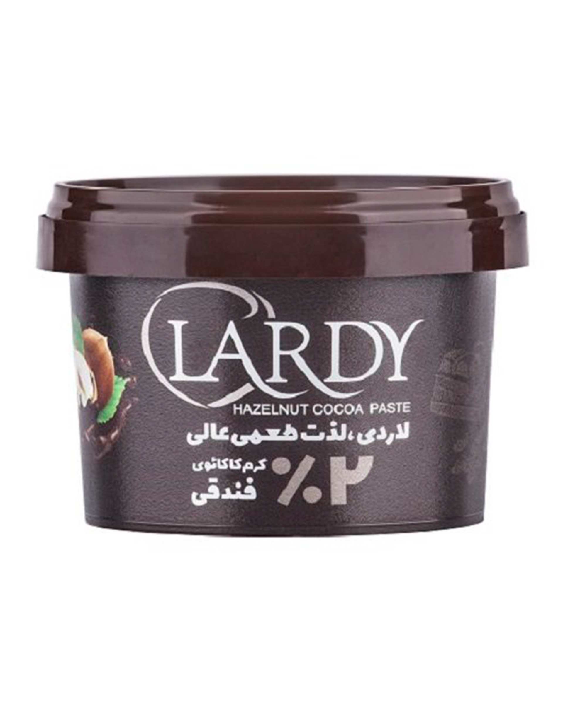 کرم کاکائو با 2% مغز فندقی Lardy لاردی 300 گرم