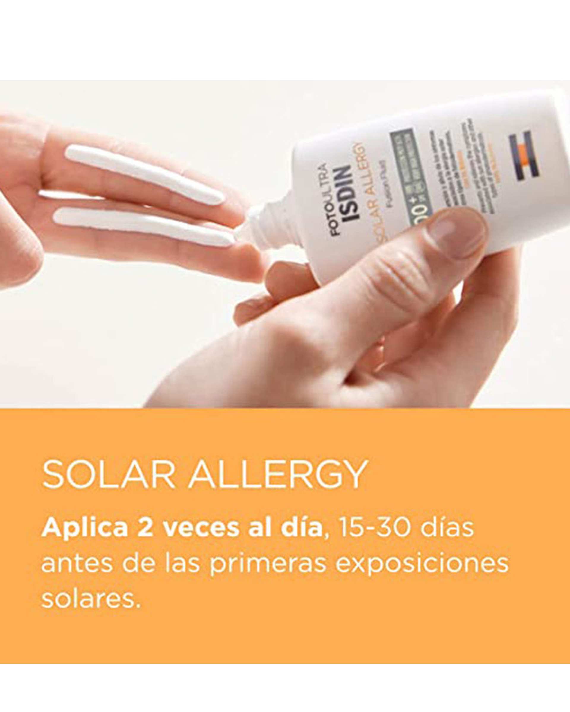 کرم ضد آفتاب SPF100 ایزدین Isdin مدل Solar Allergy حجم 50ml