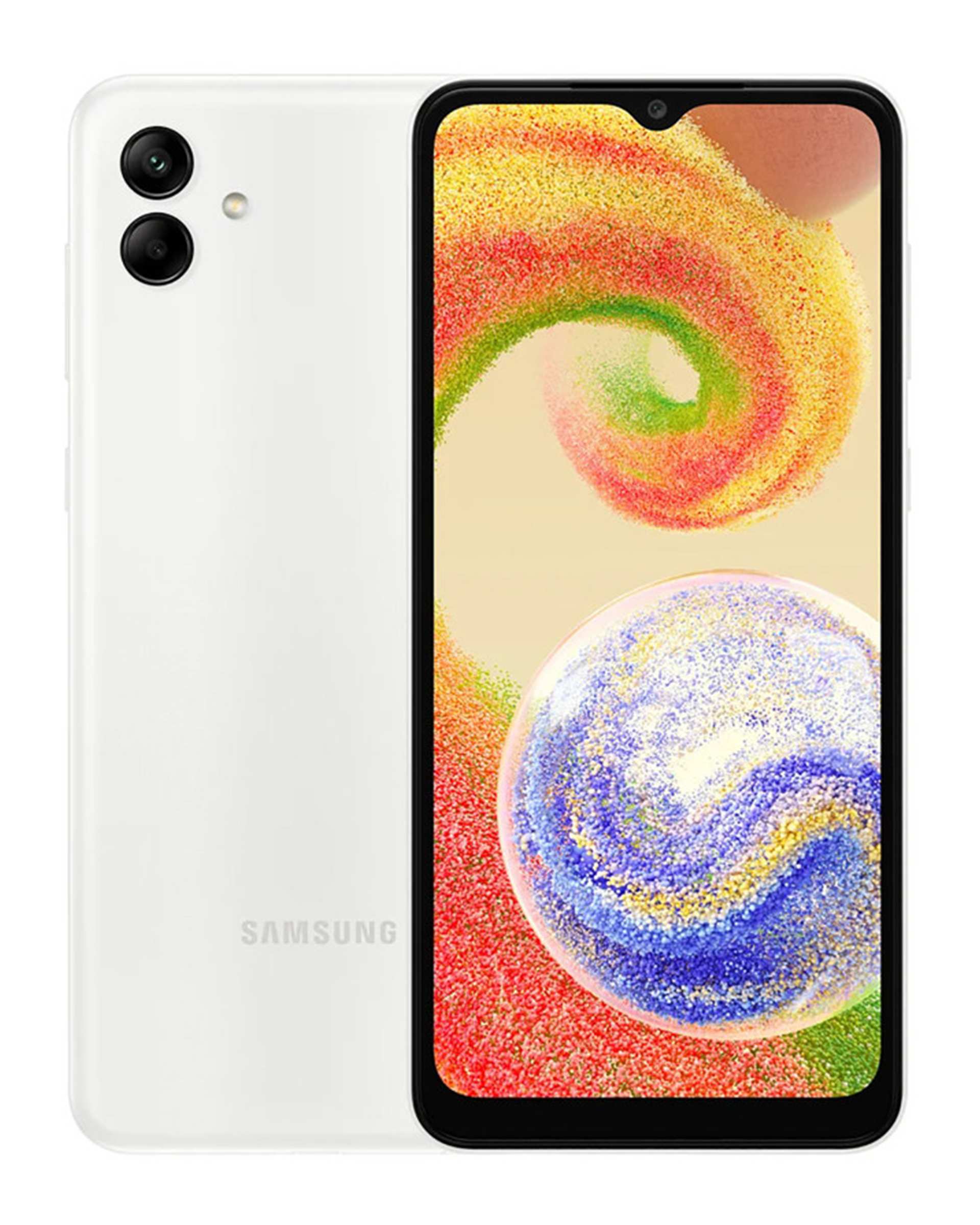 گوشی موبایل سامسونگ مدل Galaxy A04 دو سیم کارت ظرفیت 32 گیگابایت و رم 4 گیگابایت سفید