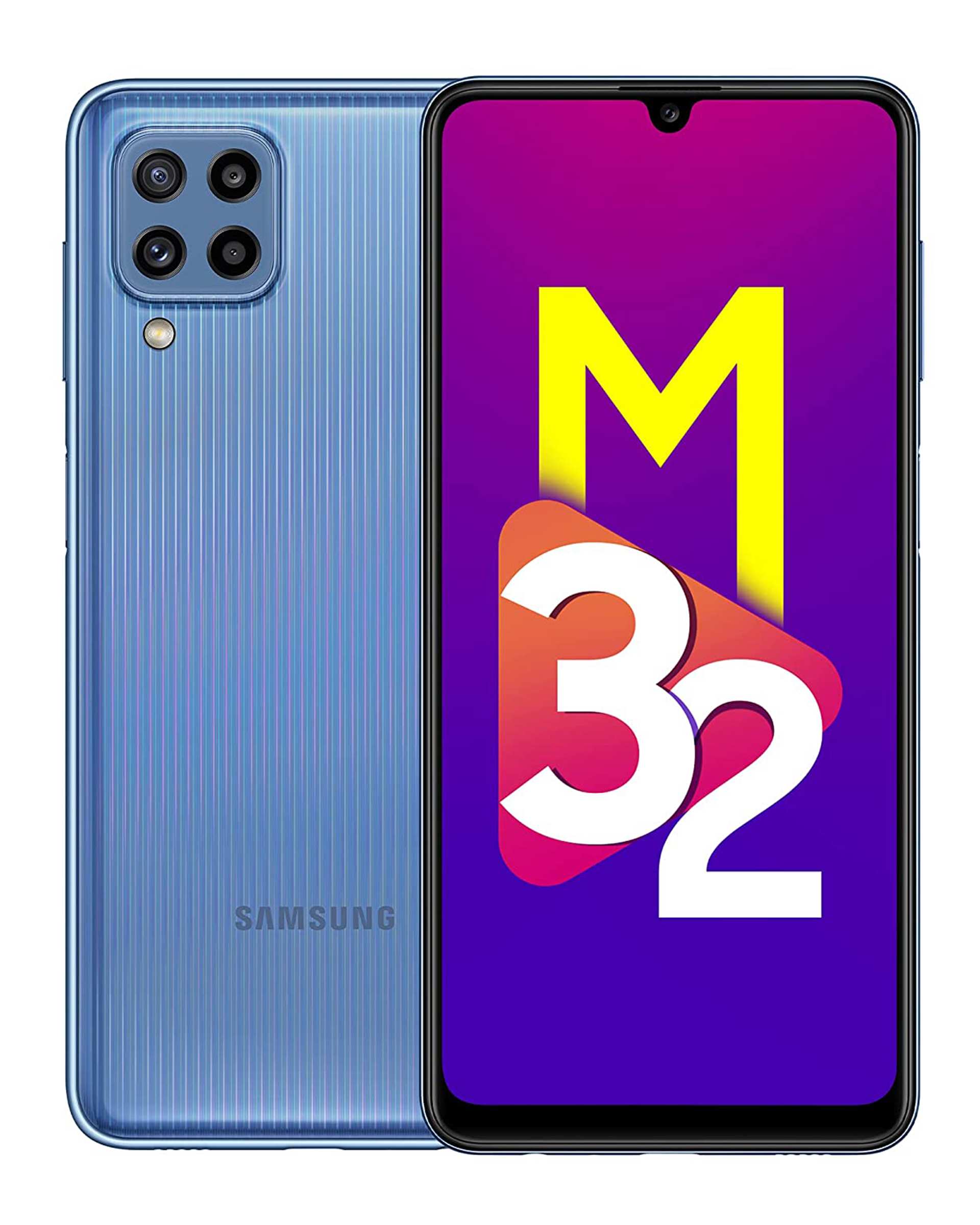 گوشی موبایل سامسونگ مدل Galaxy M32 دو سیم‌ کارت ظرفیت 128 گیگابایت و رم 6 گیگابایت آبی