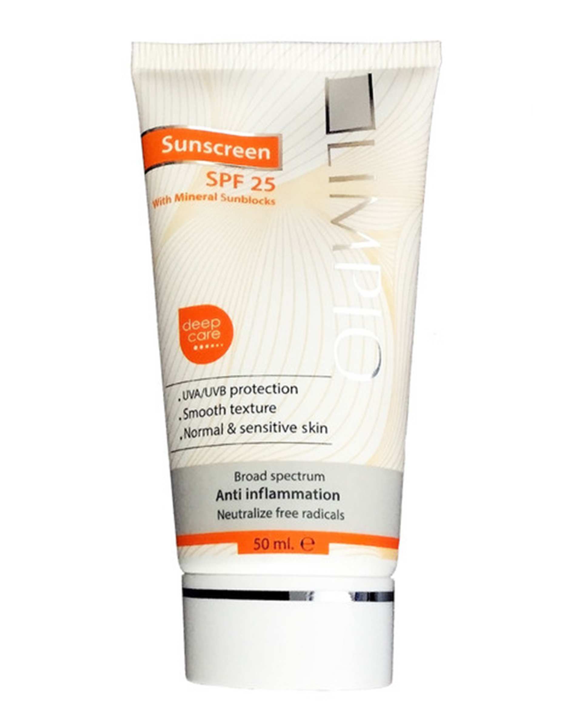 کرم ضد آفتاب SPF25 لیمپیو Limpio مدل Deep Care حجم 50ml