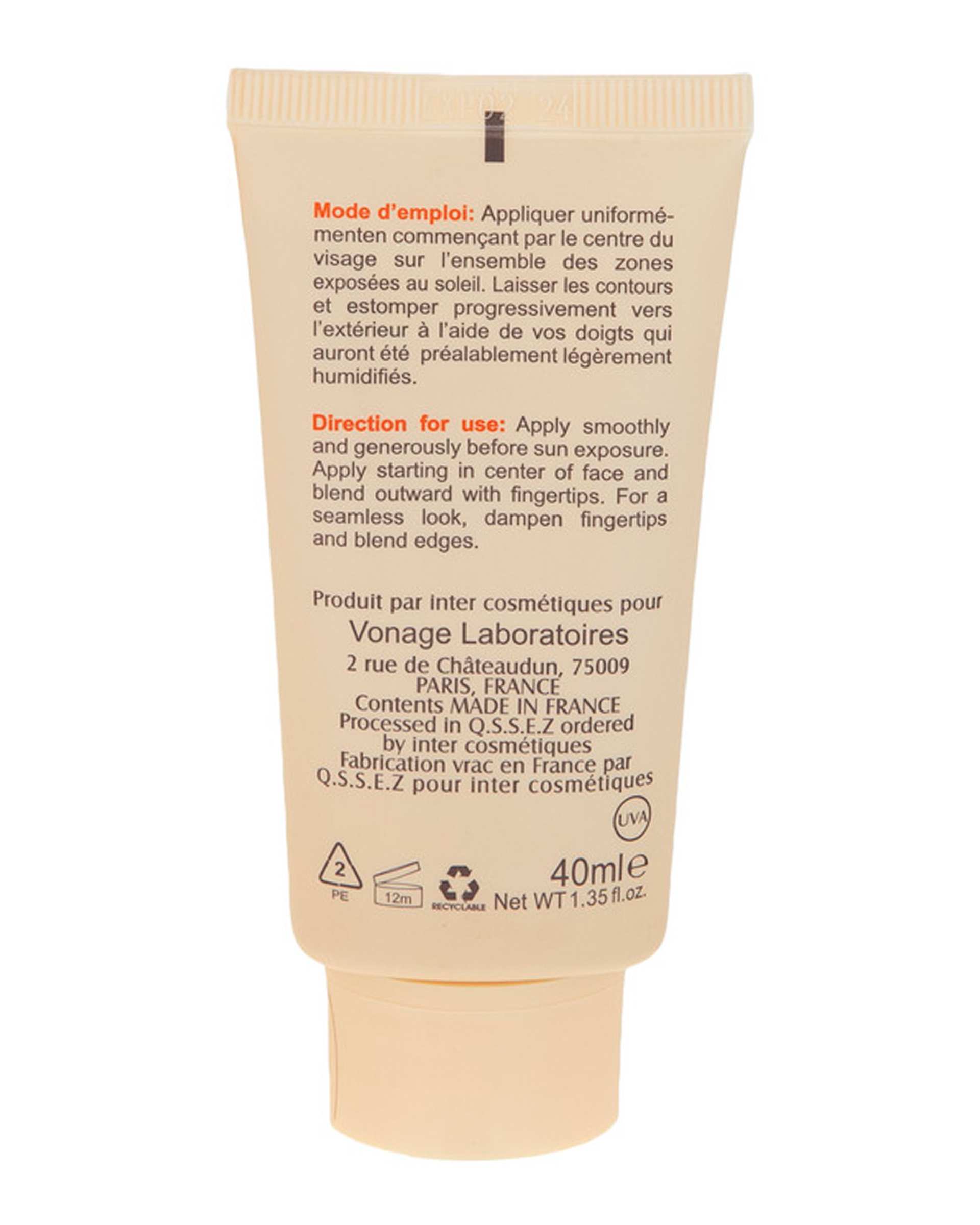 کرم ضد آفتاب رنگی SPF25 الارو Ellaro سری Foundation Effect مدل Light Beige حجم 40ml