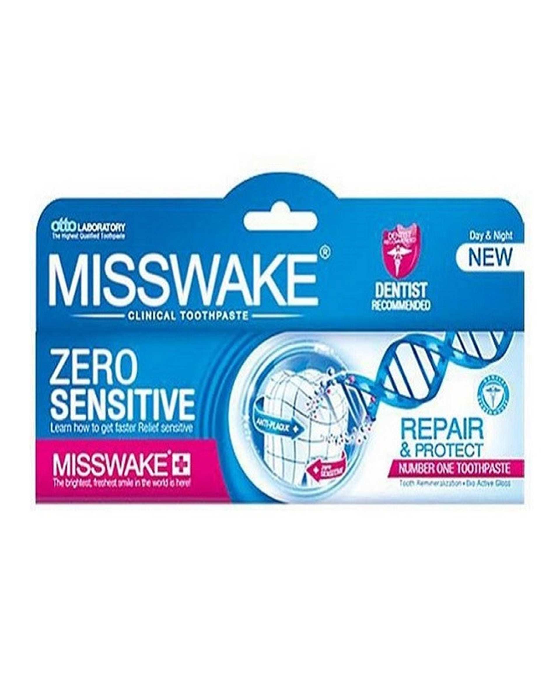 خمیر دندان میسویک Misswake مدل Zero Sensitive حجم 75ml