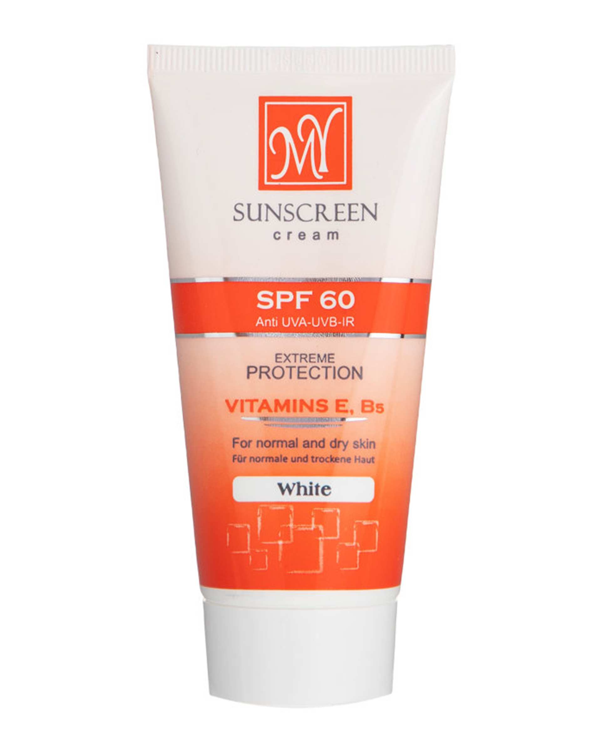 کرم ضد آفتاب SPF60 مای My حاوی ویتامین های E و B5