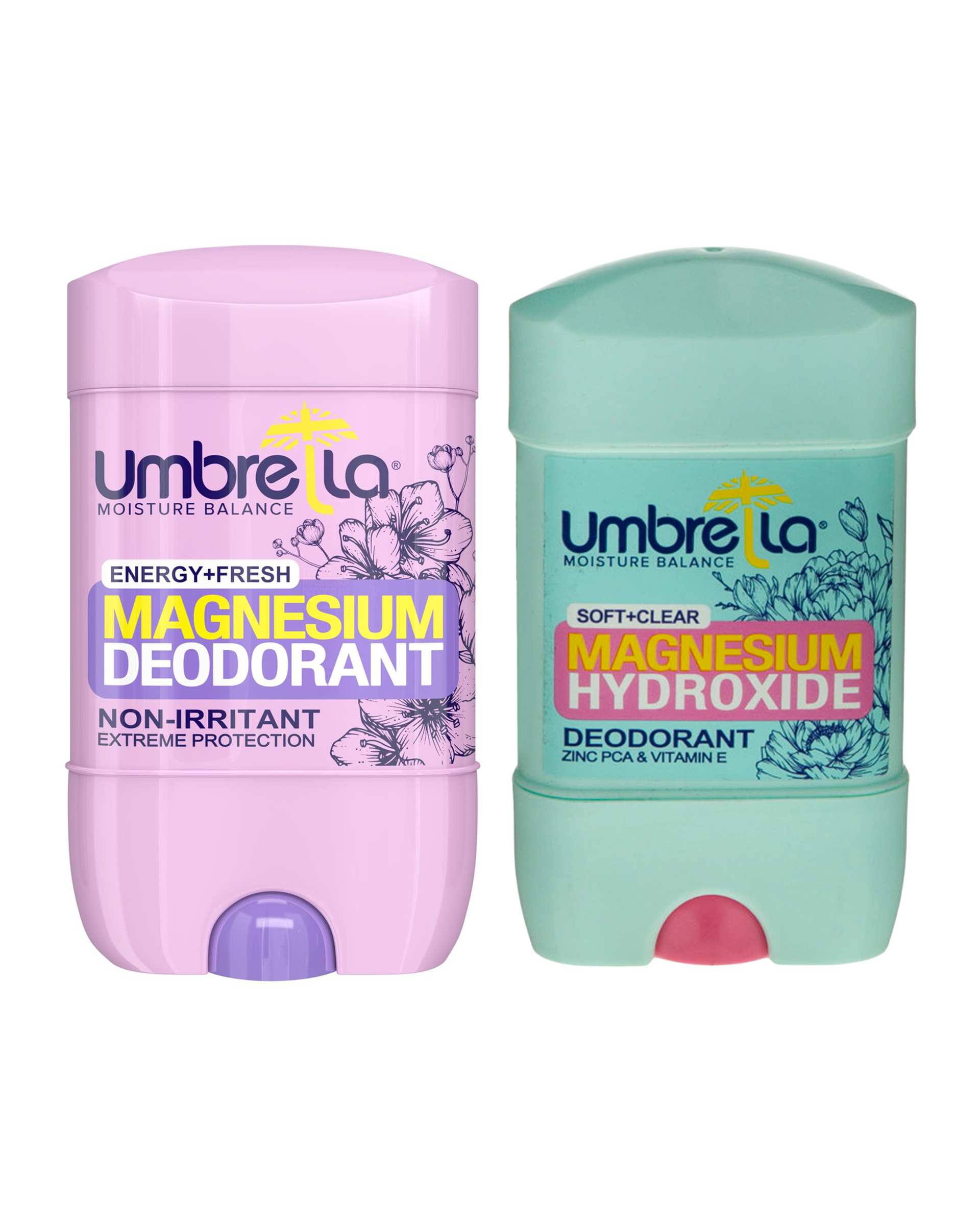 مام استیک ژلی ضد تعریق زنانه آمبرلا Umbrella سری Magnesium حجم 75ml بسته 2 عددی 