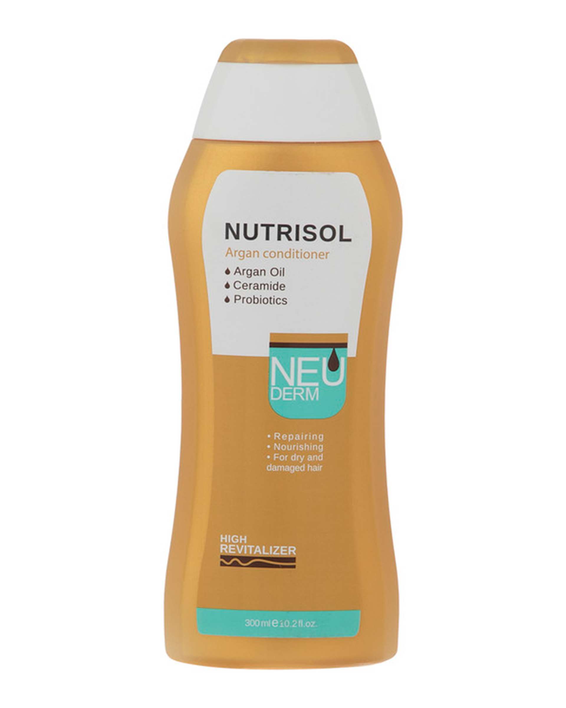 شامپو و نرم کننده مو به همراه ماسک مو نئودرم Neuderm مدل Nutrisol Argan بسته 3 عددی