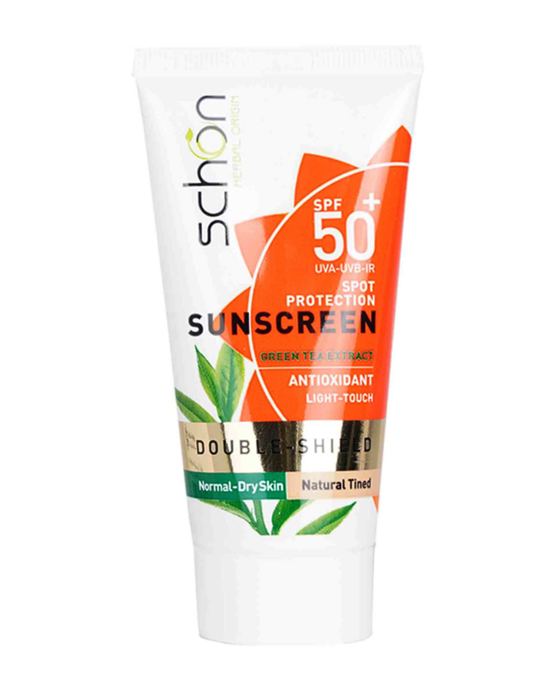 کرم ضد آفتاب رنگی SPF50 شون مدل Double Shield حجم 50ml