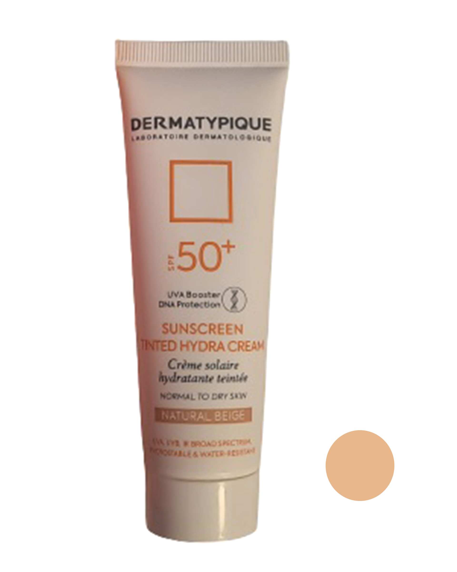 کرم ضد آفتاب رنگی SPF50 درماتیپیک Dermatypique مدل هیدرا حجم 50ml