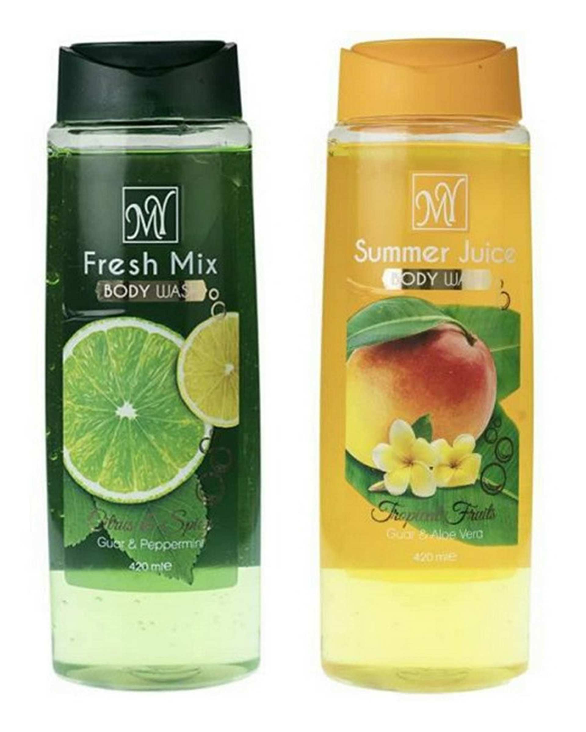 شامپو بدن Summer به همراه شامپو بدن Fresh مای My حجم 420ml بسته 2 عددی