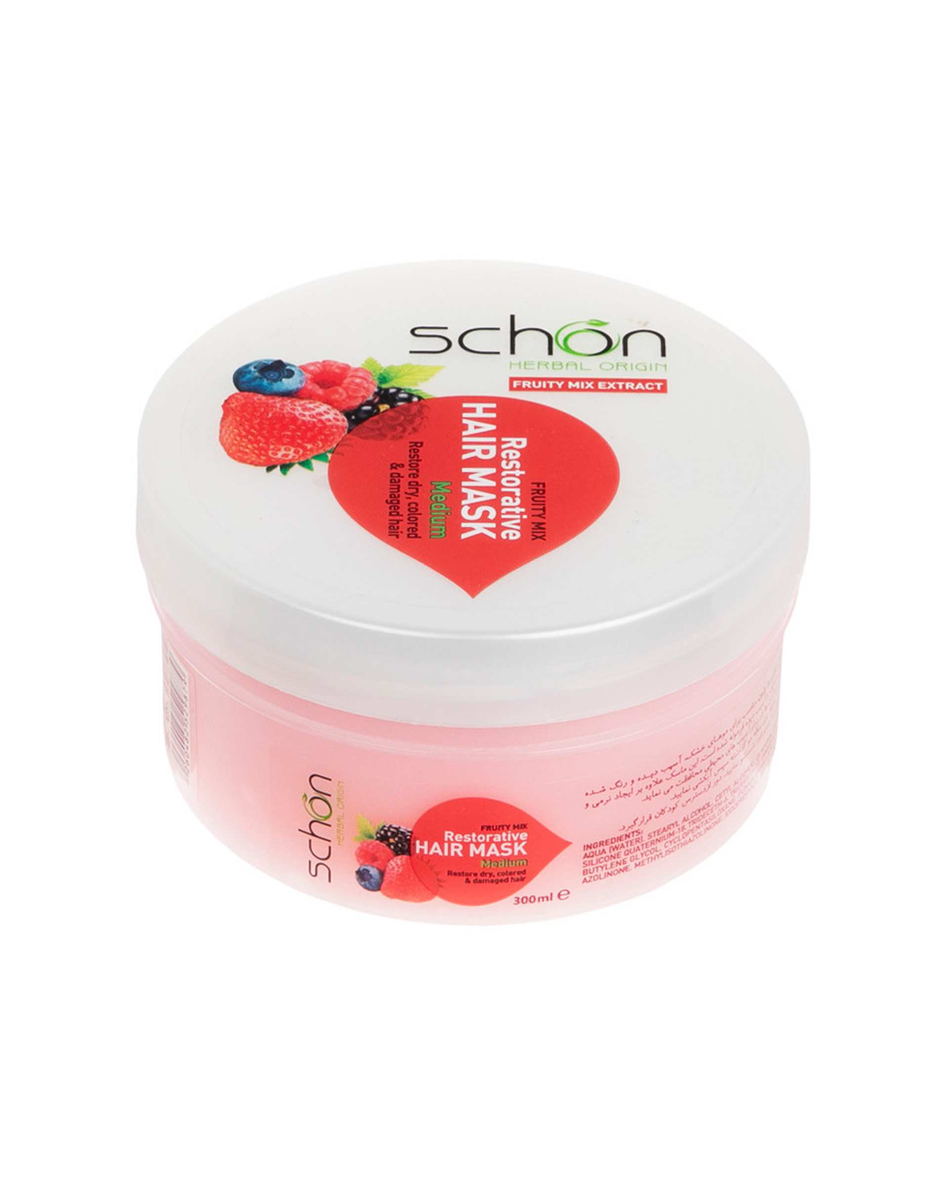 ماسک مو شون Schon مدل Fruity حجم 300ml