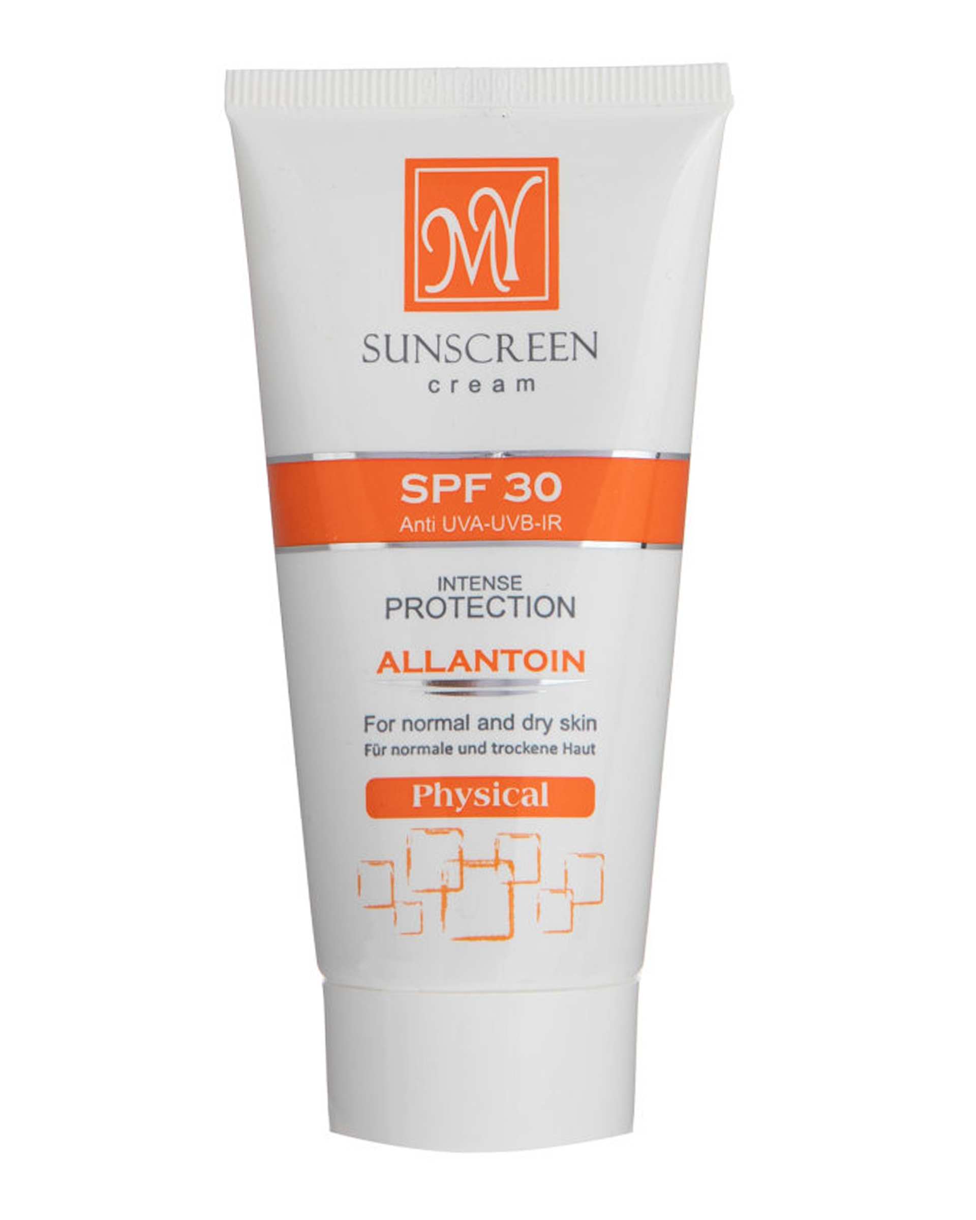 کرم ضد آفتاب فیزیکال SPF30 مای My مدل Allantoin حجم 50ml