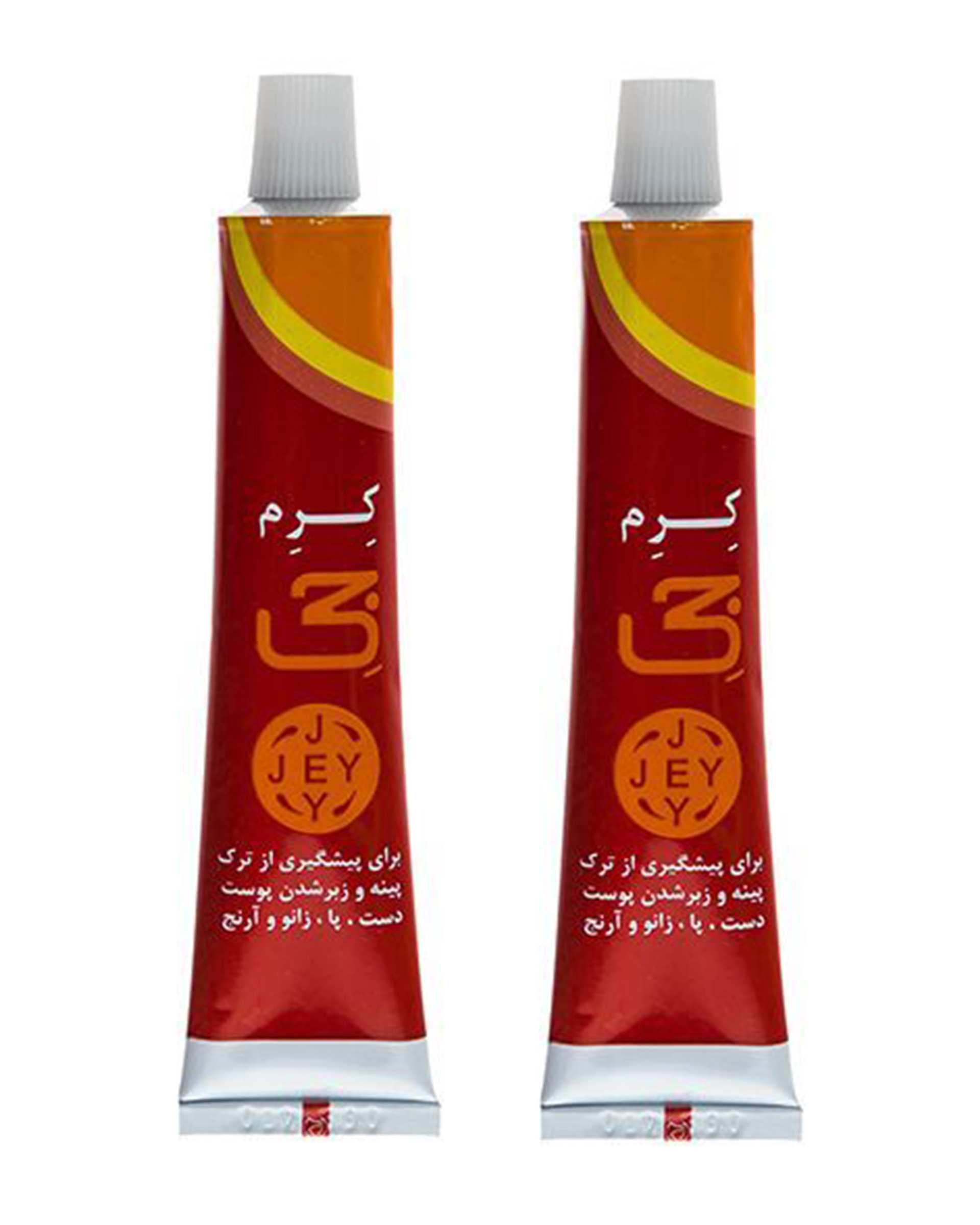 کرم رفع ترک دست و پا جی Jey حجم 50ml بسته 2 عددی