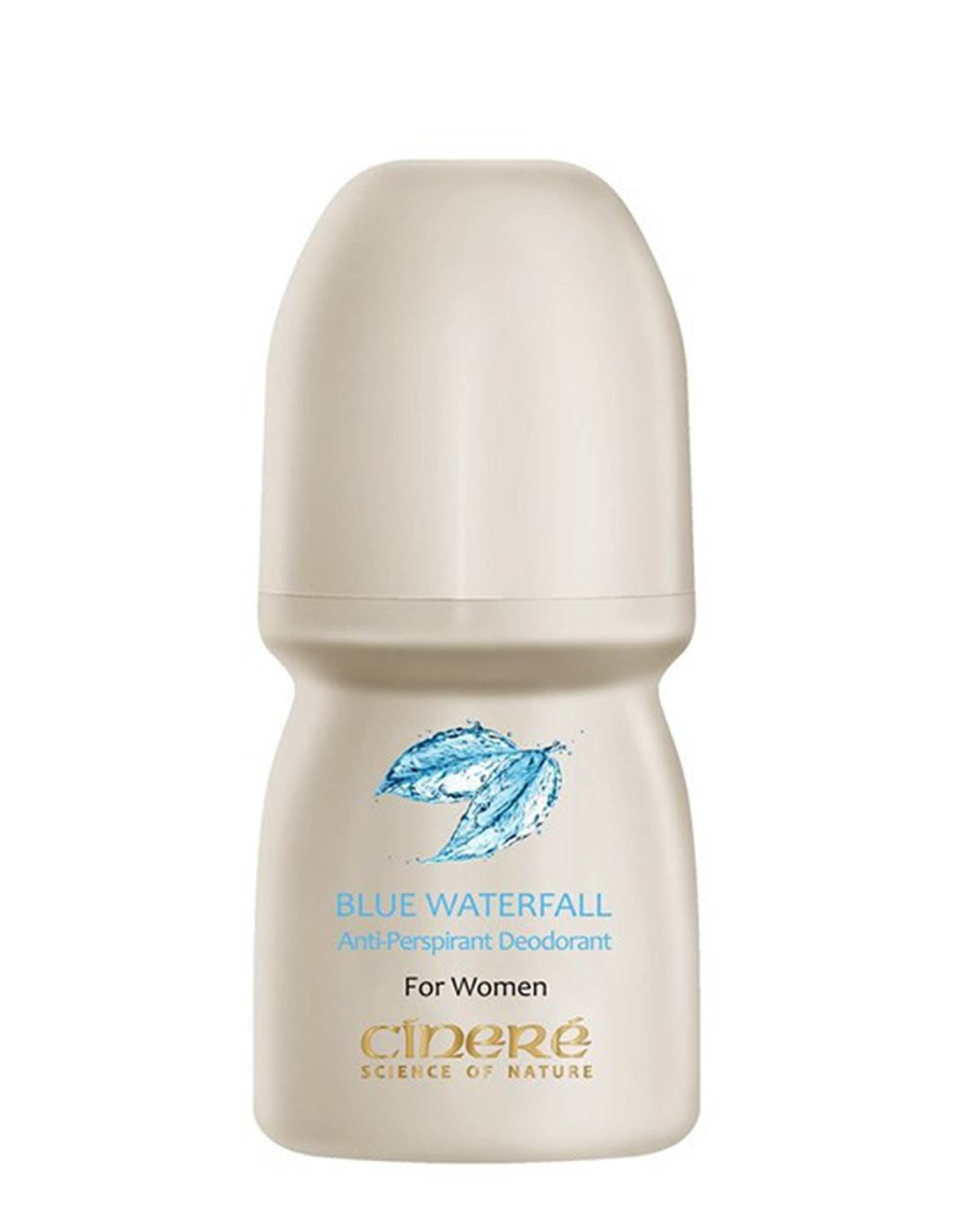 مام رول ضد تعریق زنانه سینره Cinere مدل Blue Waterfall حجم 50ml