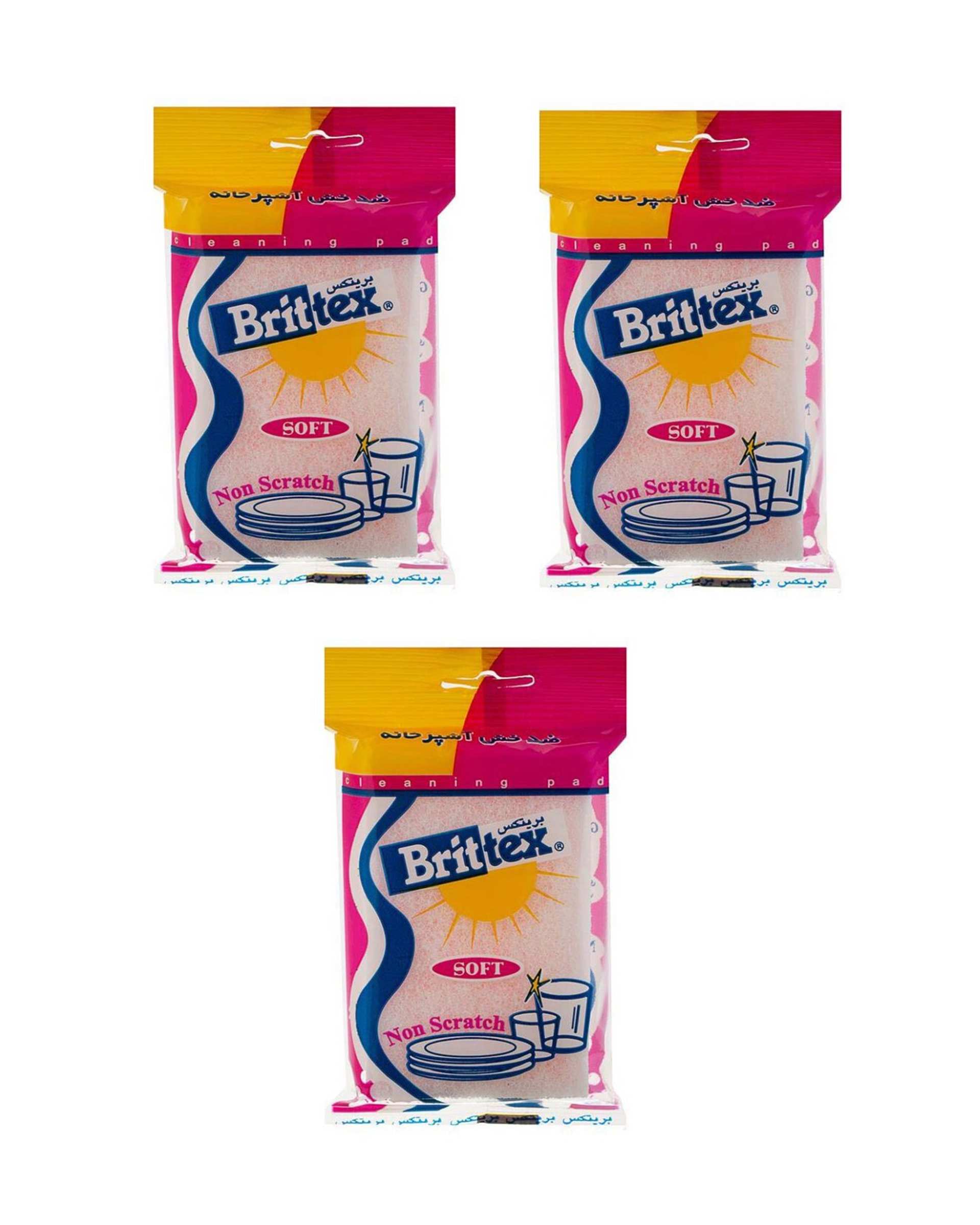 اسکاچ بریتکس Brittex مدل ضد خش بسته 3 عددی