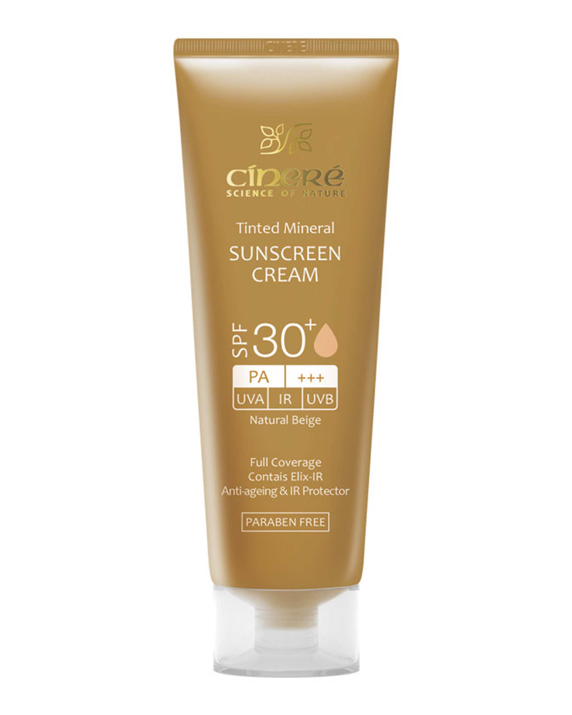 کرم ضد آفتاب رنگی SPF30 سینره Cinere حجم 50ml