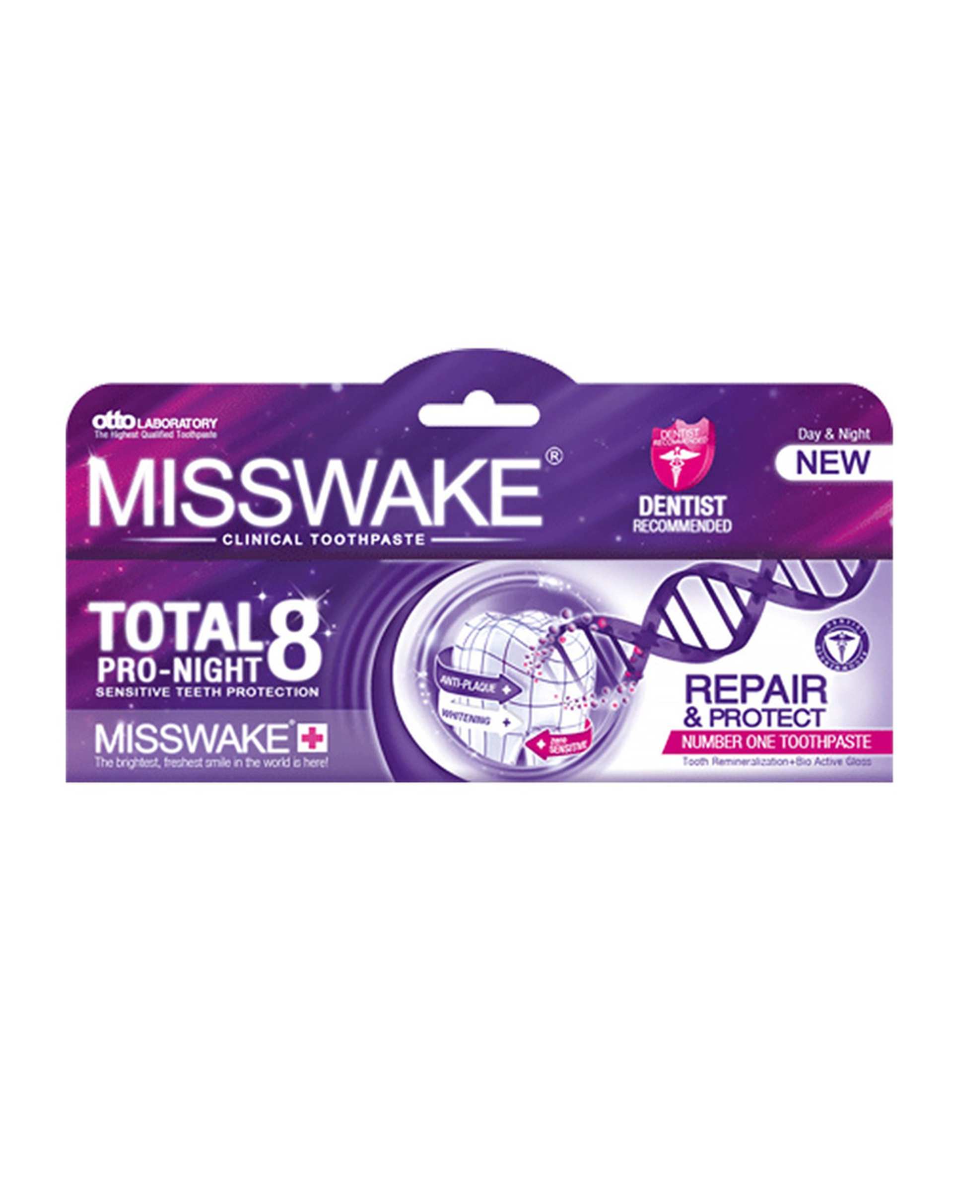 خمیر دندان میسویک Misswake مدل Total 8 حجم 100ml