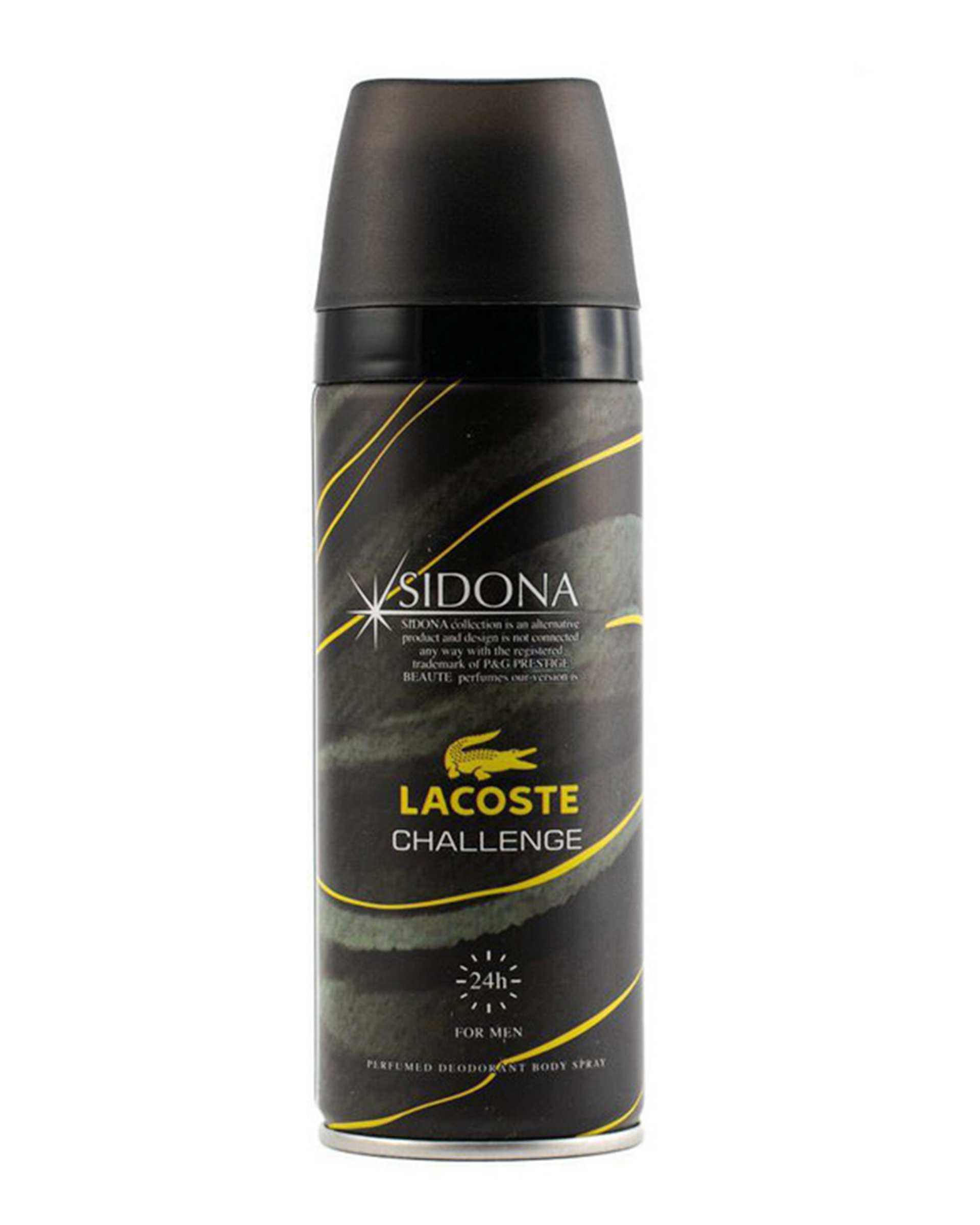 اسپری بدن مردانه سیدونا Sidona مدل Lacoste Challenge حجم 200ml