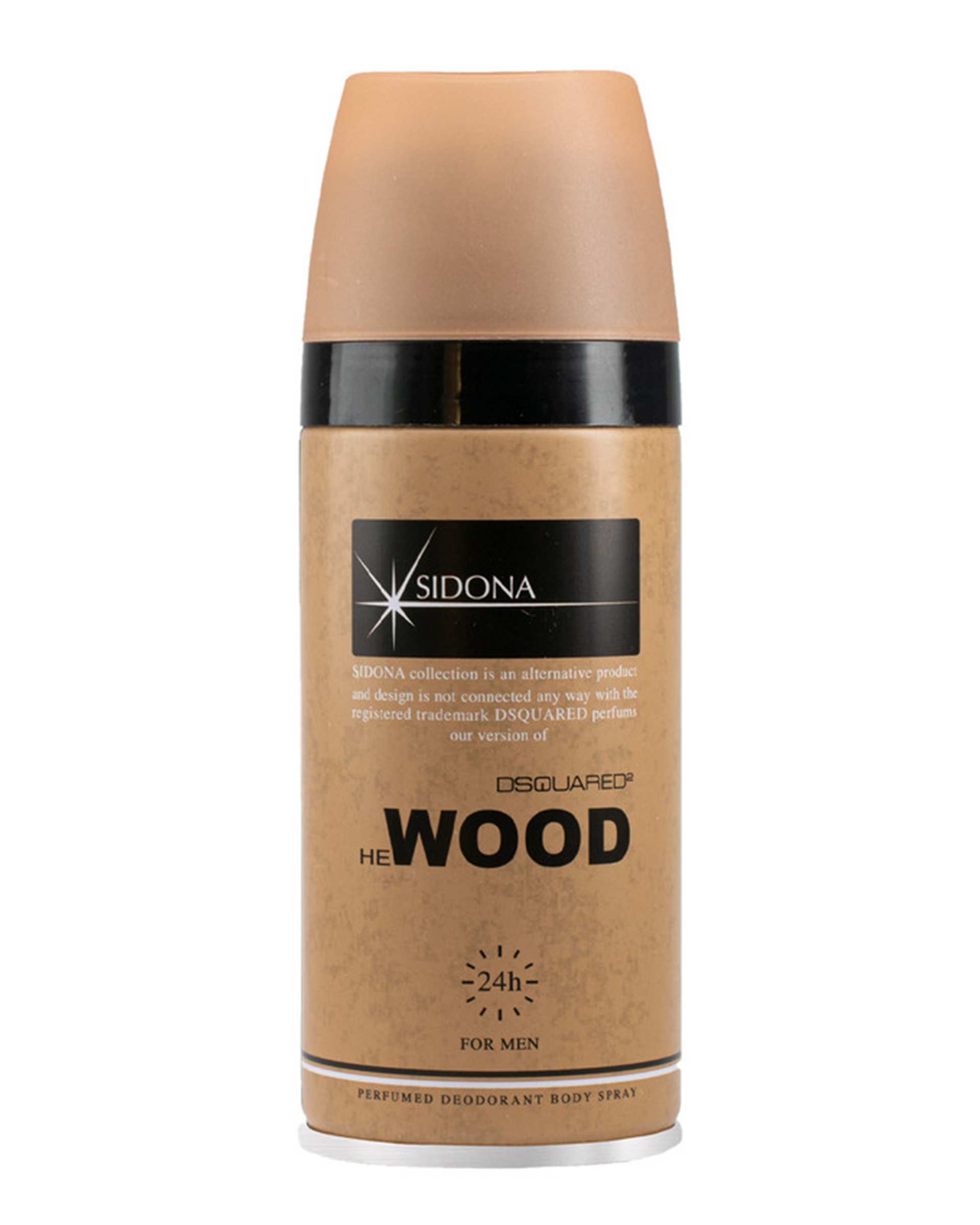 اسپری بدن مردانه سیدونا Sidona مدل WOOD حجم 150ml