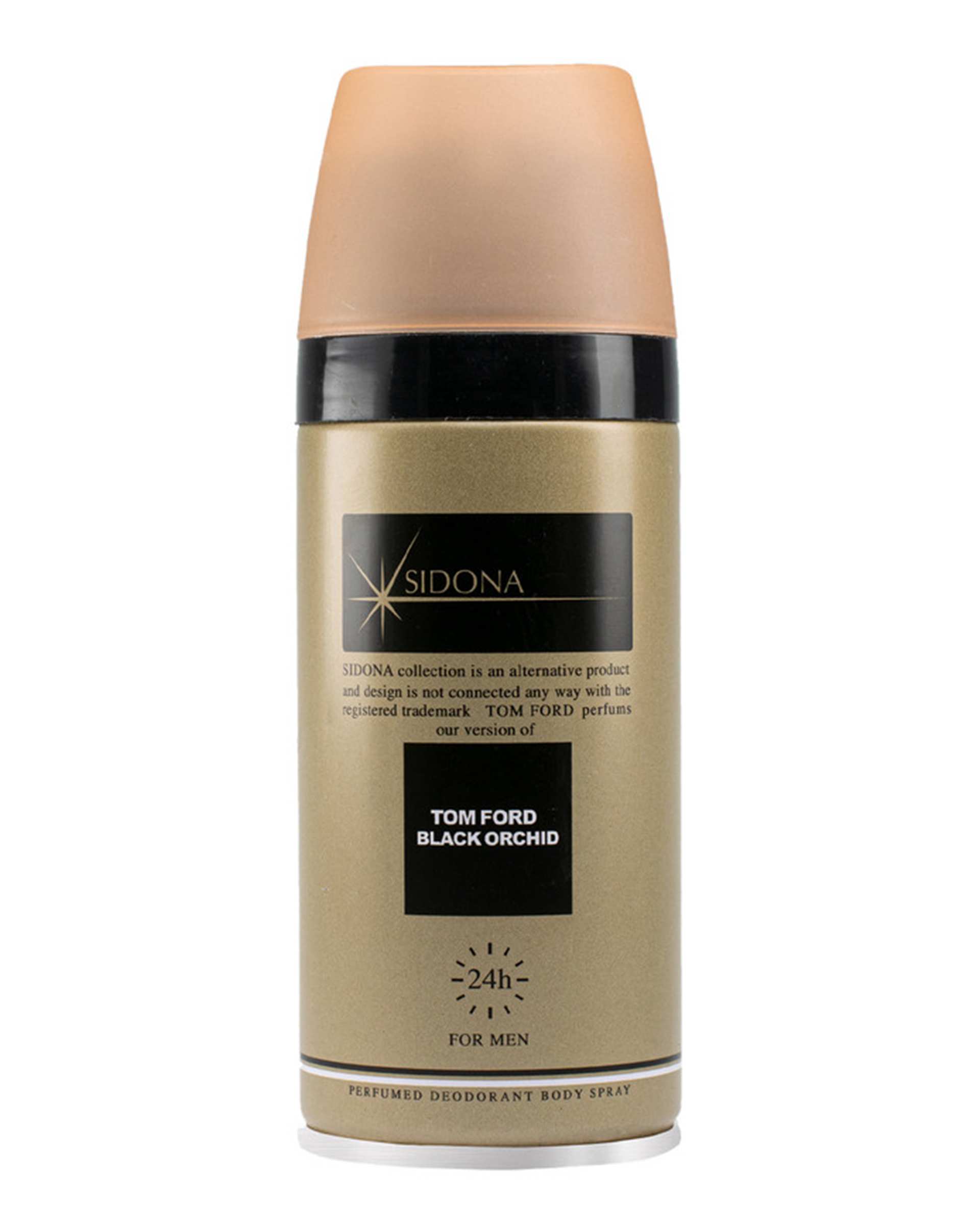 اسپری بدن مردانه سیدونا Sidona مدل Black Orchid حجم 150ml