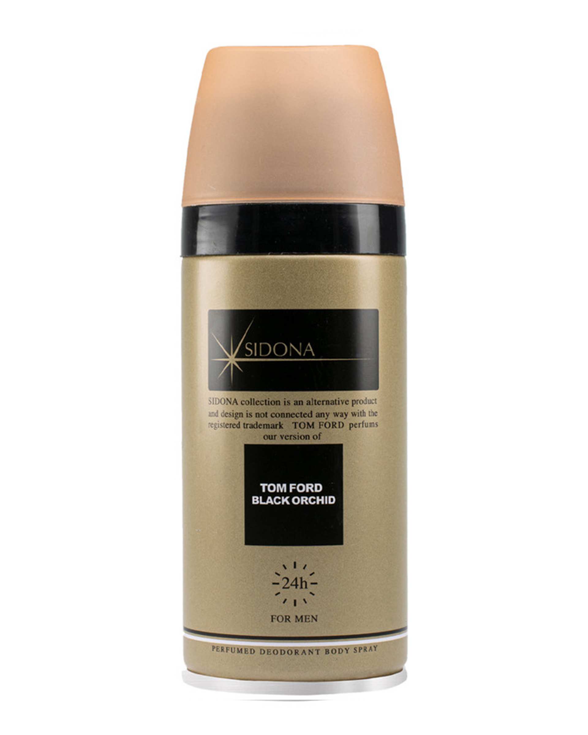 اسپری بدن مردانه سیدونا Sidona مدل Black Orchid حجم 150ml