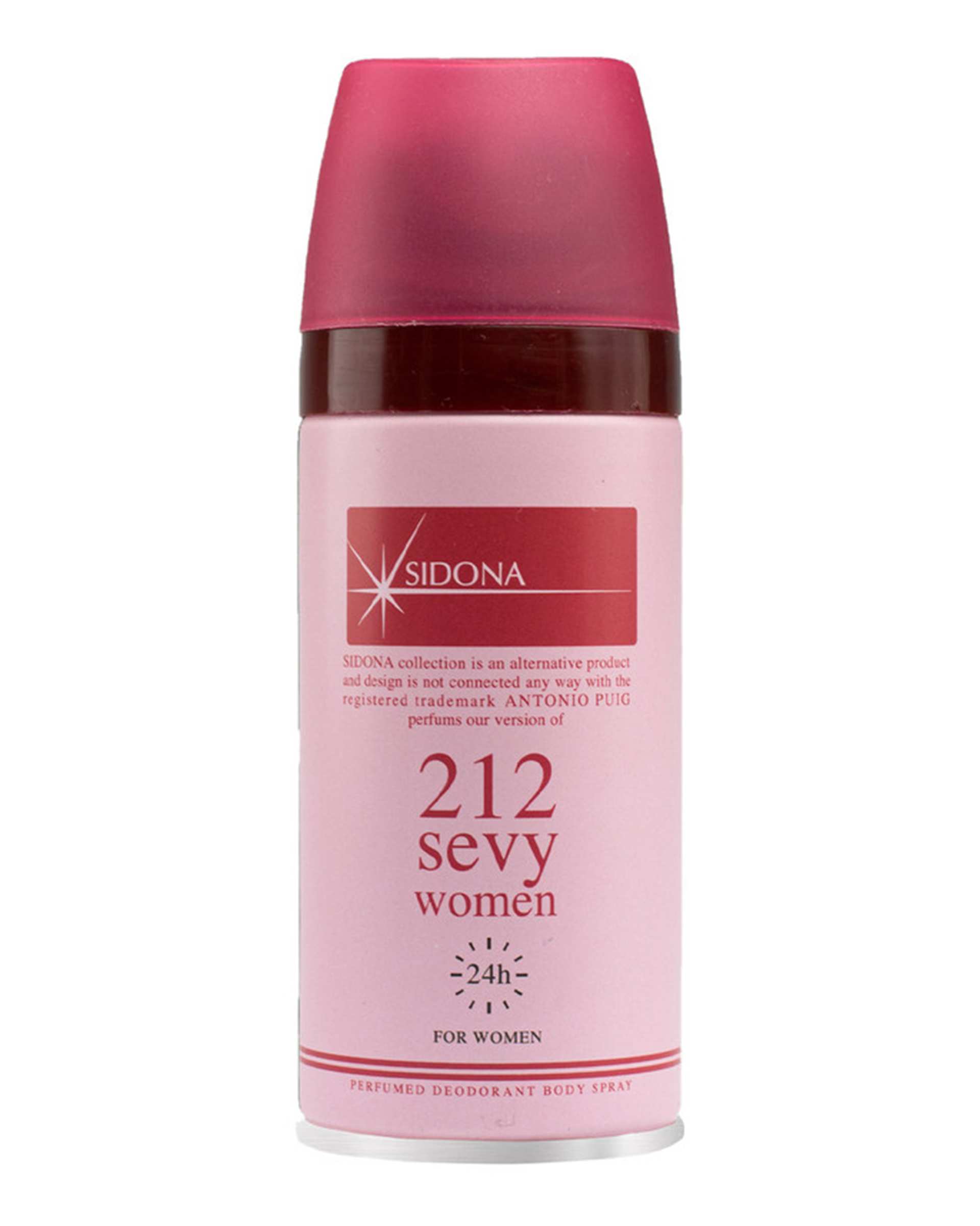 اسپری بدن زنانه سیدونا Sidona مدل 212 Se.y حجم 150ml