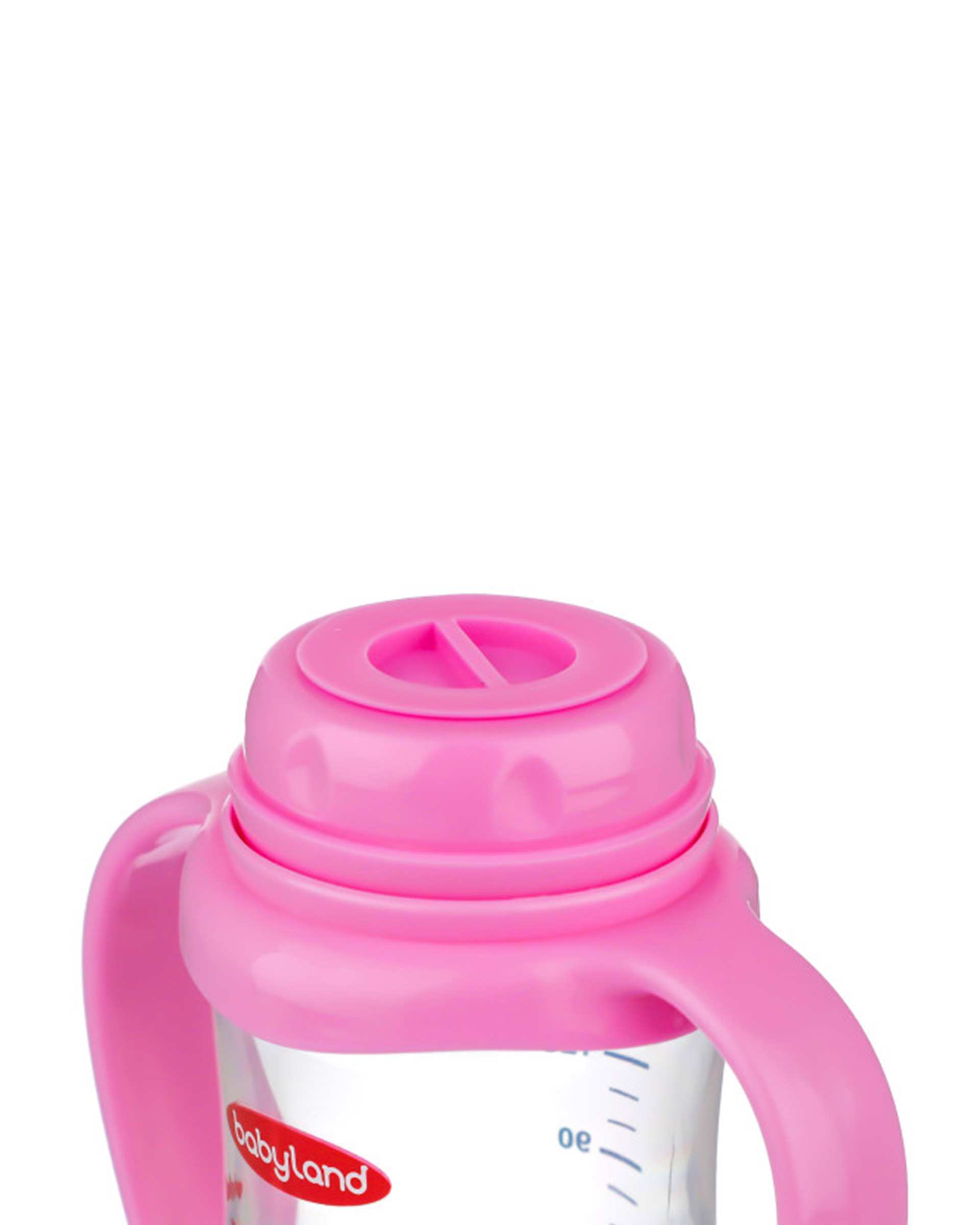 شیشه شیر PC کلاسیک فندقی دسته دار 150ml آویز 05614 بی بی لند Baby Land کد 249