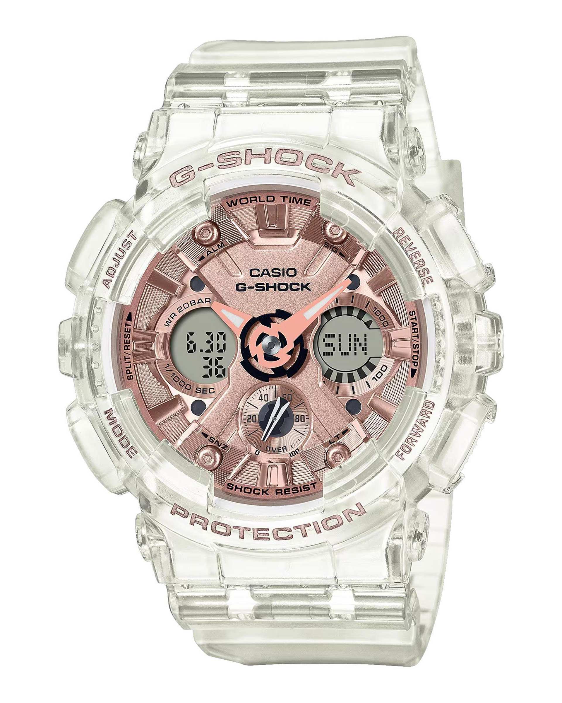 ساعت مچی زنانه G-SHOCK کاسیو Casio مدل GMA-S120SR-7ADR