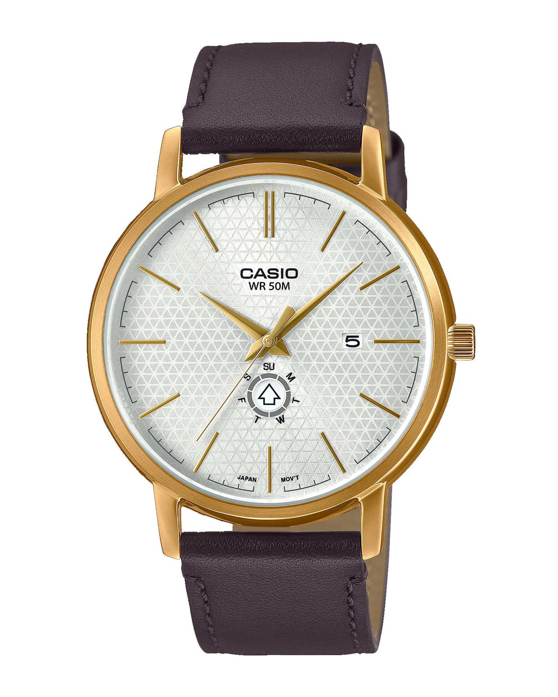 ساعت مچی مردانه عقربه ای کاسیو Casio مدل MTP-B125GL-7AVDF 