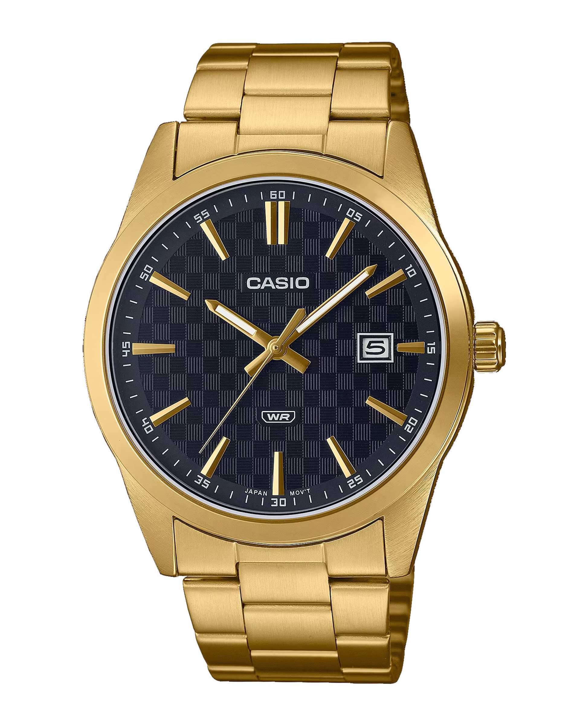 ساعت مچی مردانه عقربه ای کاسیو Casio مدل MTP-VD03G-1AUDF 