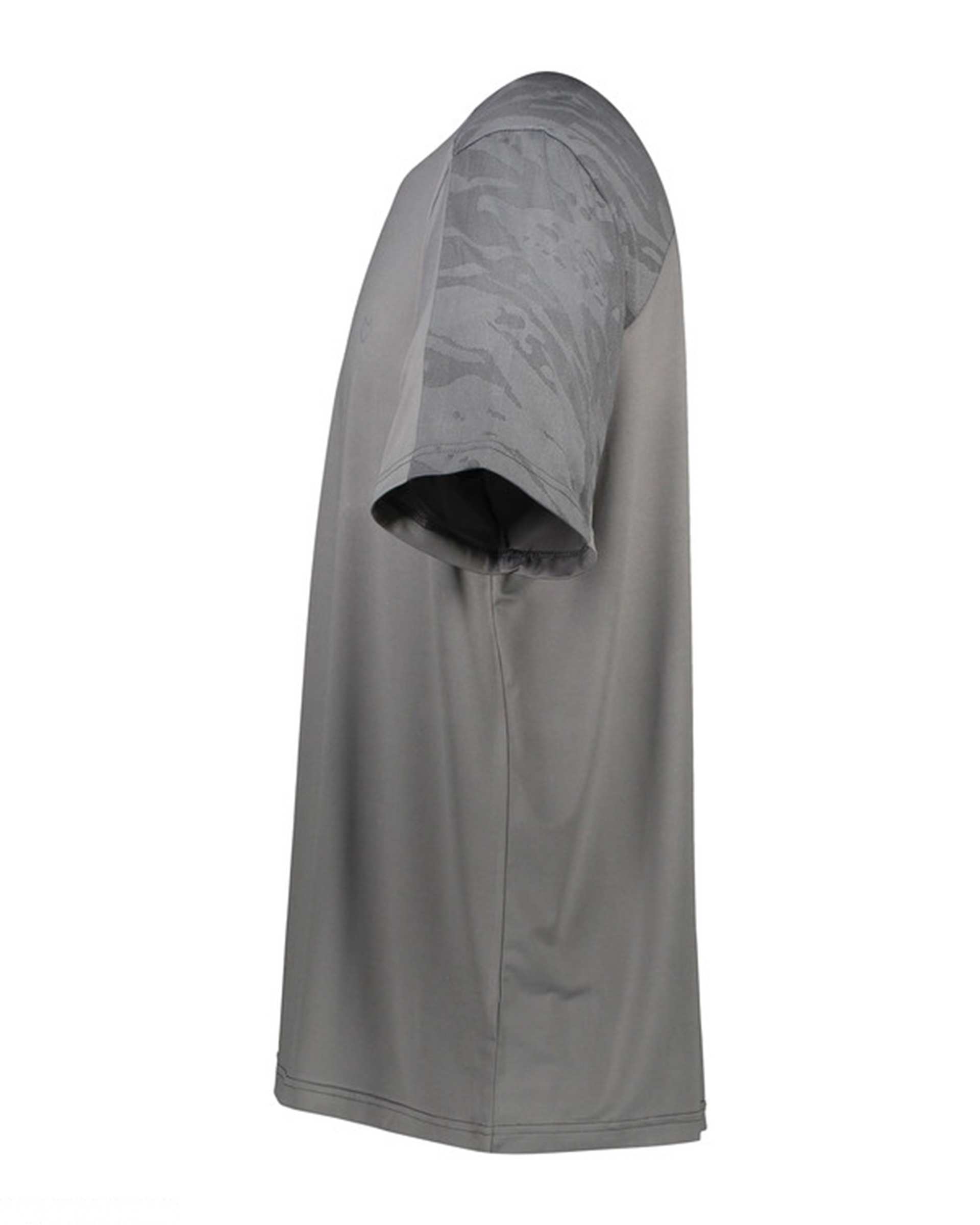 تی شرت مردانه ورزشی طوسی مل اند موژ Mel & Moj کد M07789-104