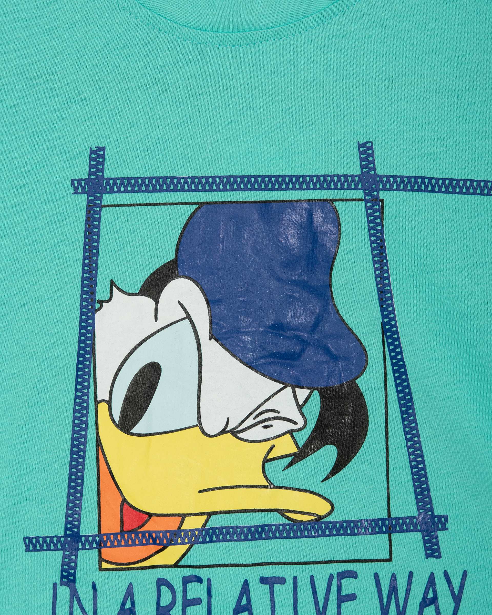 ست تی شرت و شلوارک بچگانه سبز کیدز پرو Kids Pro طرح Donald Duck