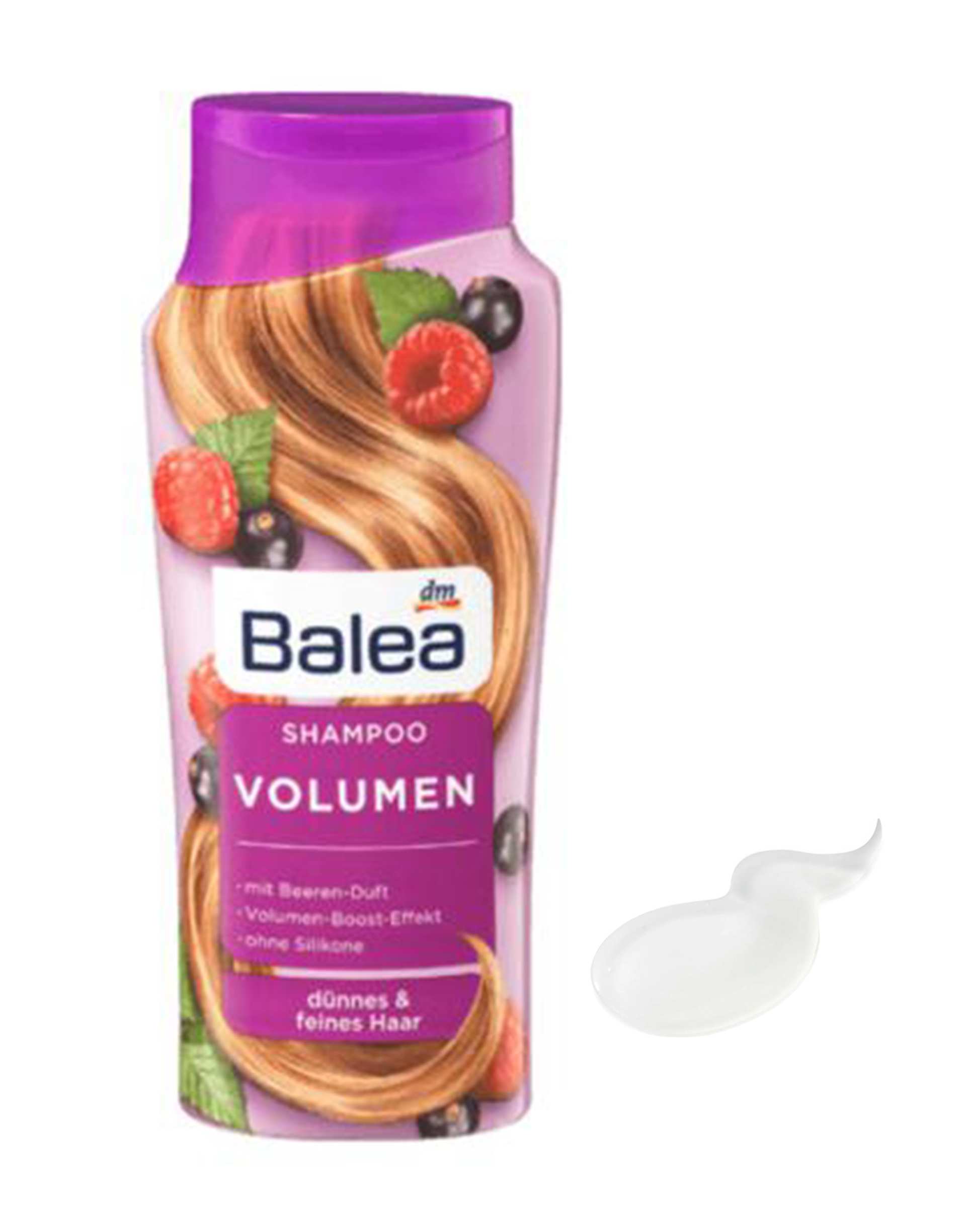 شامپو مو باله آ Balea مدل Volumen حاوی عصاره بلوبری 300ml