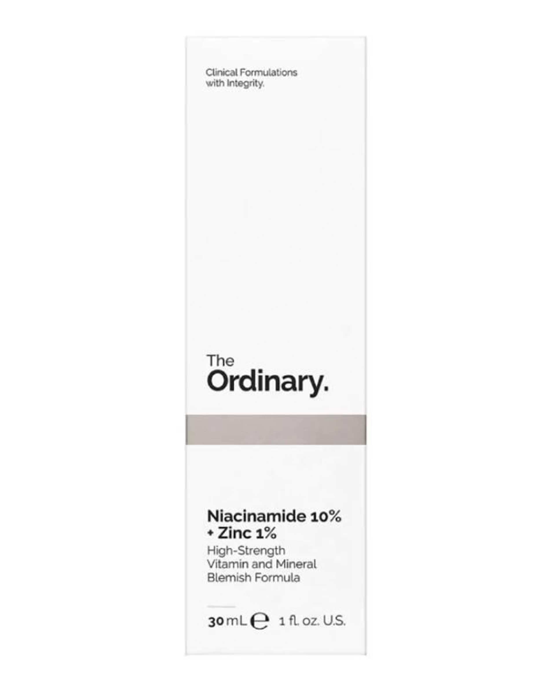 سرم ضد جوش صورت د اوردینری The Ordinary مدل Niacinamide 10% + Zinc 1% حجم 30ml