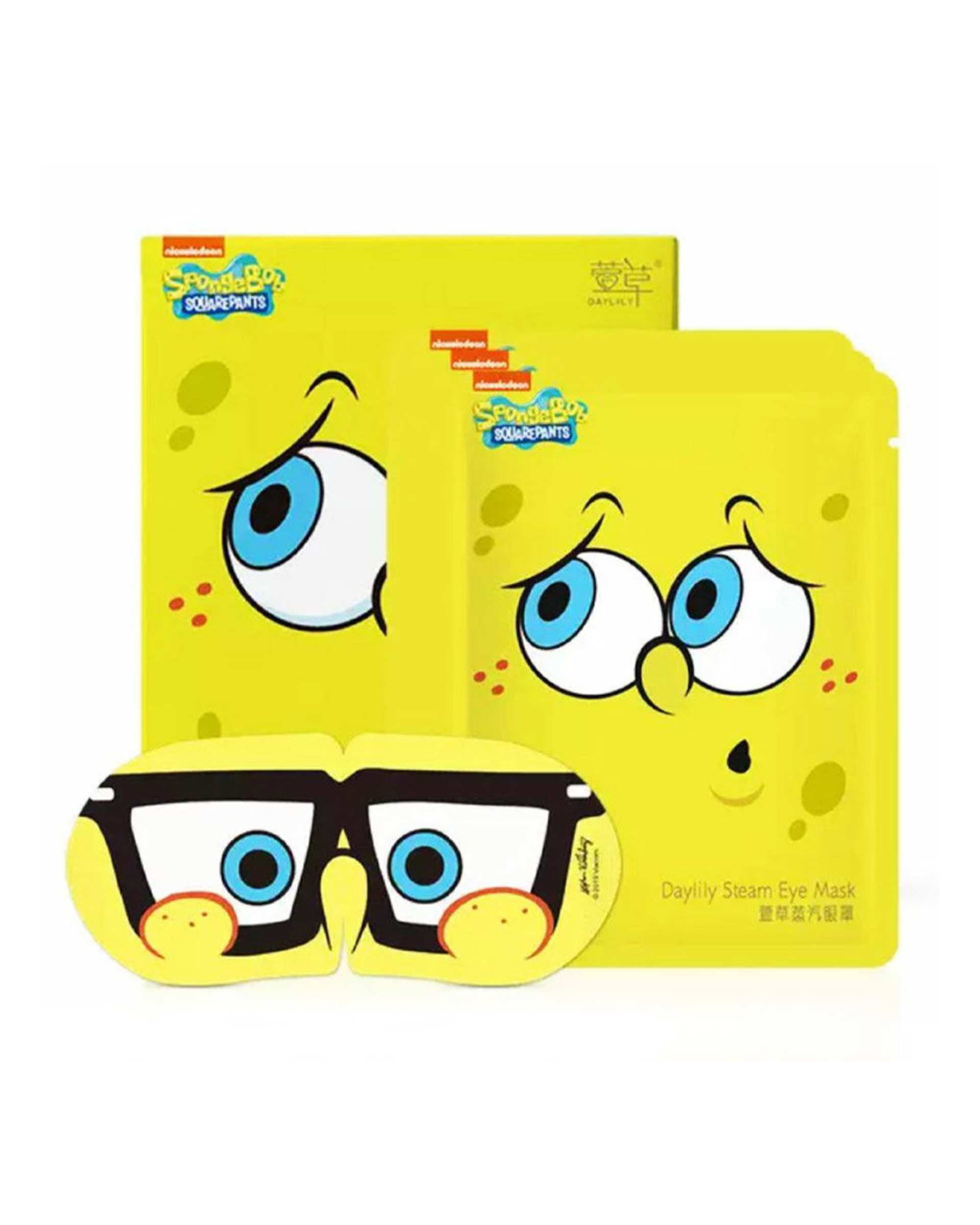 پچ گرمایشی چشم اسپانج باب Sponge Bob حاوی عصاره اسطوخودوس