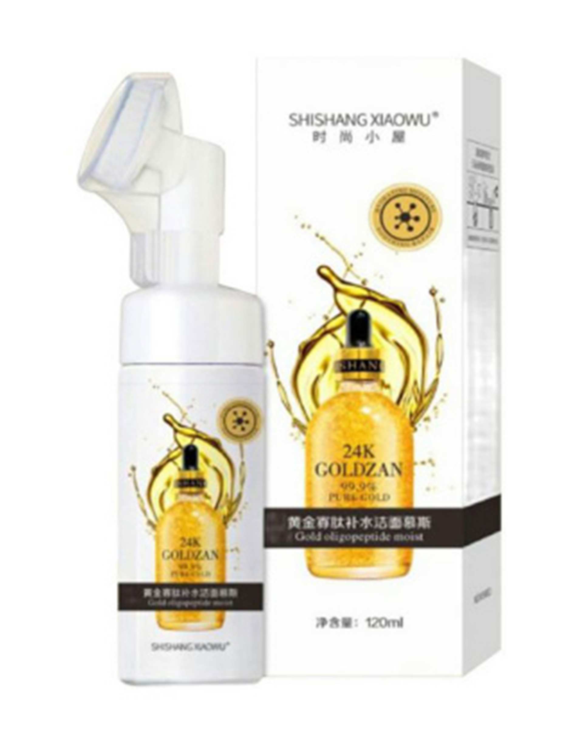 فوم شستشوی صورت شیشانگ Shishang Xiawou مدل Gold حجم 120ml