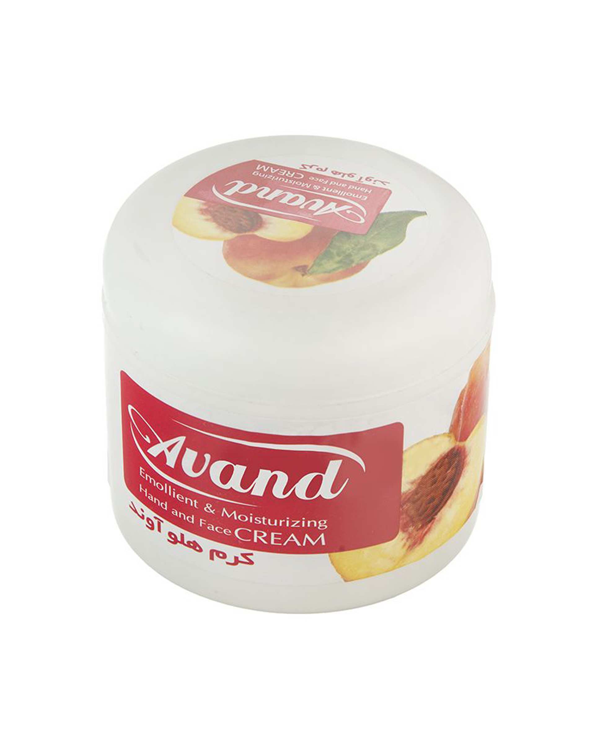 کرم مرطوب کننده و نرم کننده دست و صورت آوند Avand مدل Peach حجم 200ml