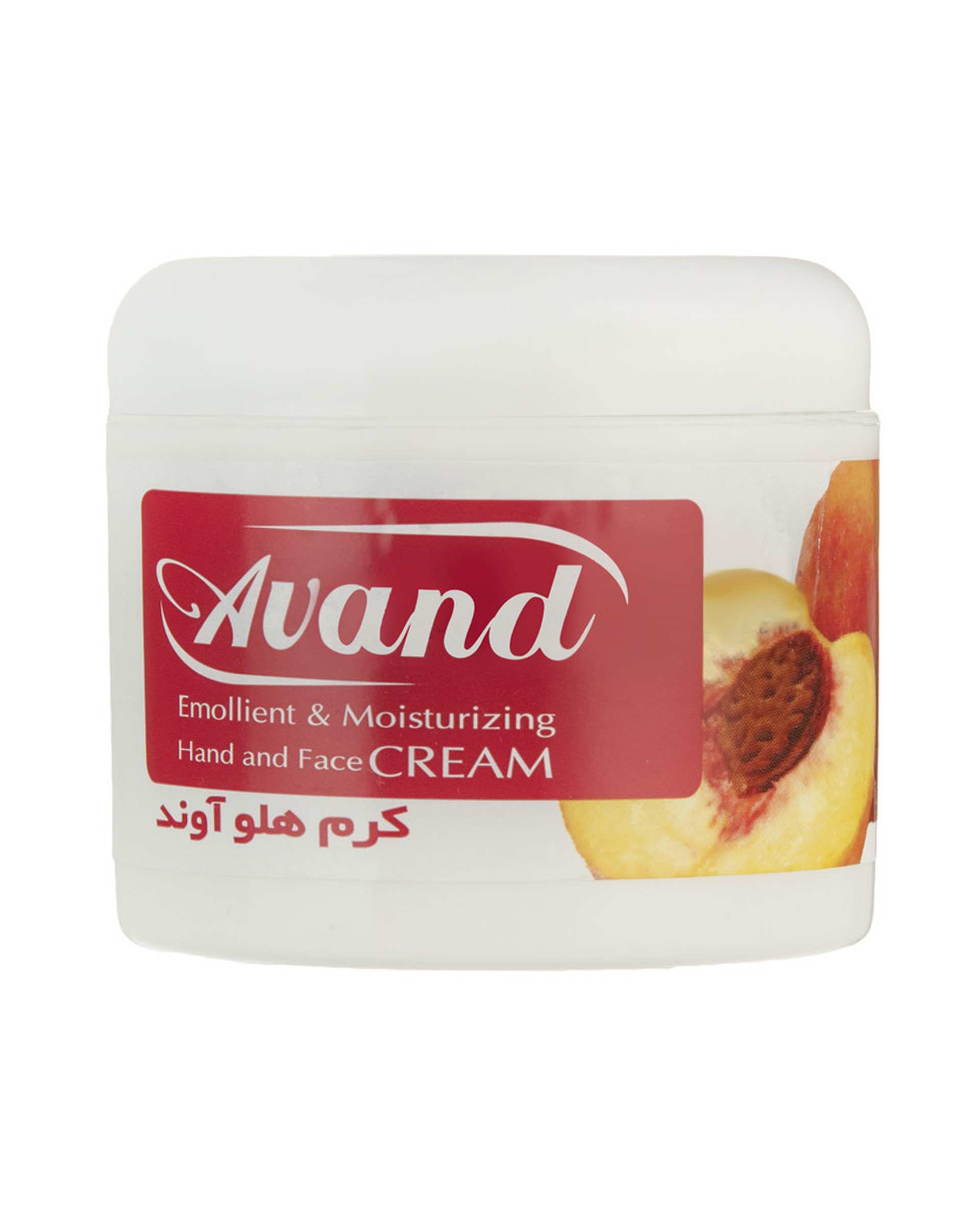 کرم مرطوب کننده و نرم کننده دست و صورت آوند Avand مدل Peach حجم 200ml