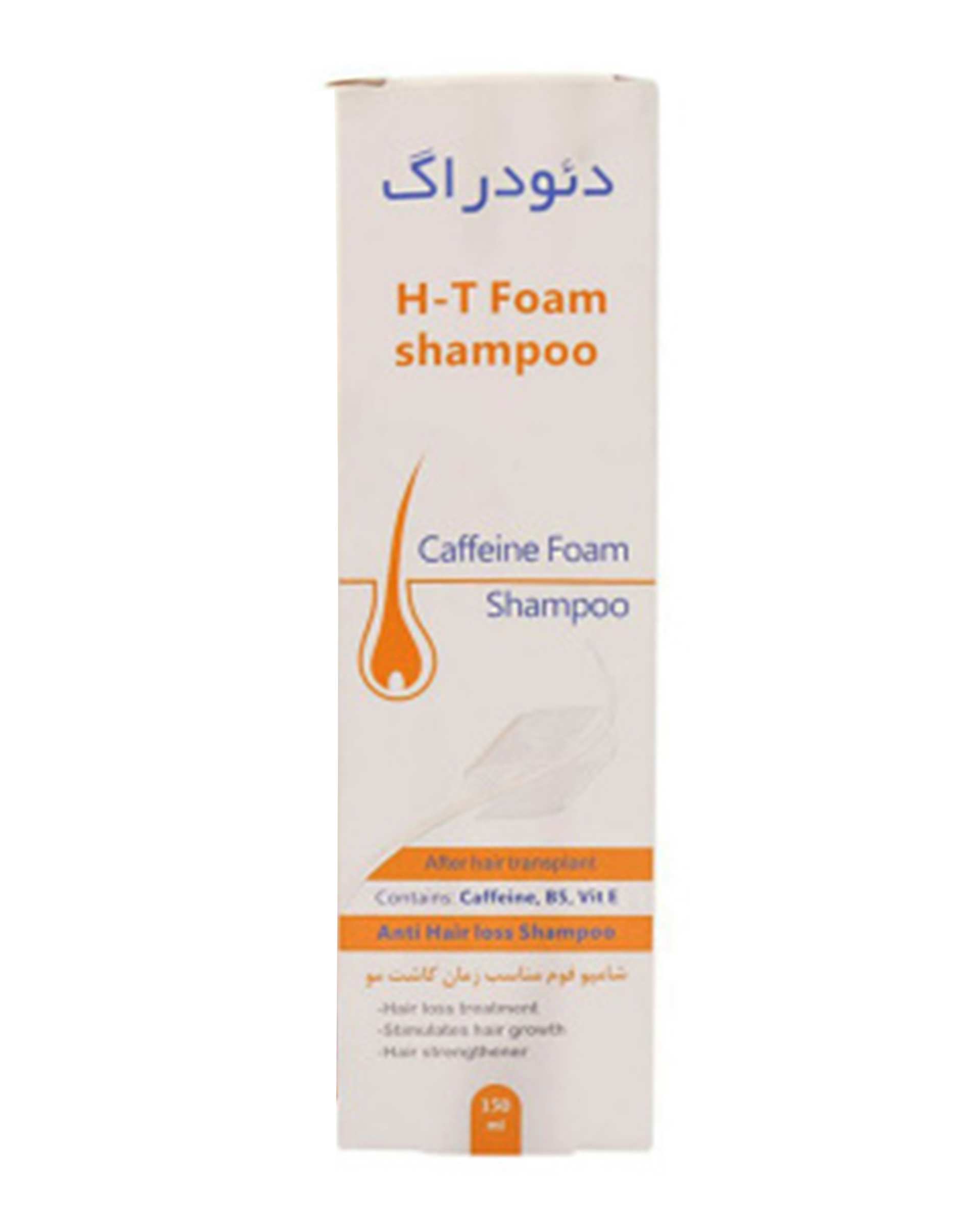 شامپو فوم کاشت مو دئو دراگ Deo Drug مدل After Hair Transplant حجم 150ml