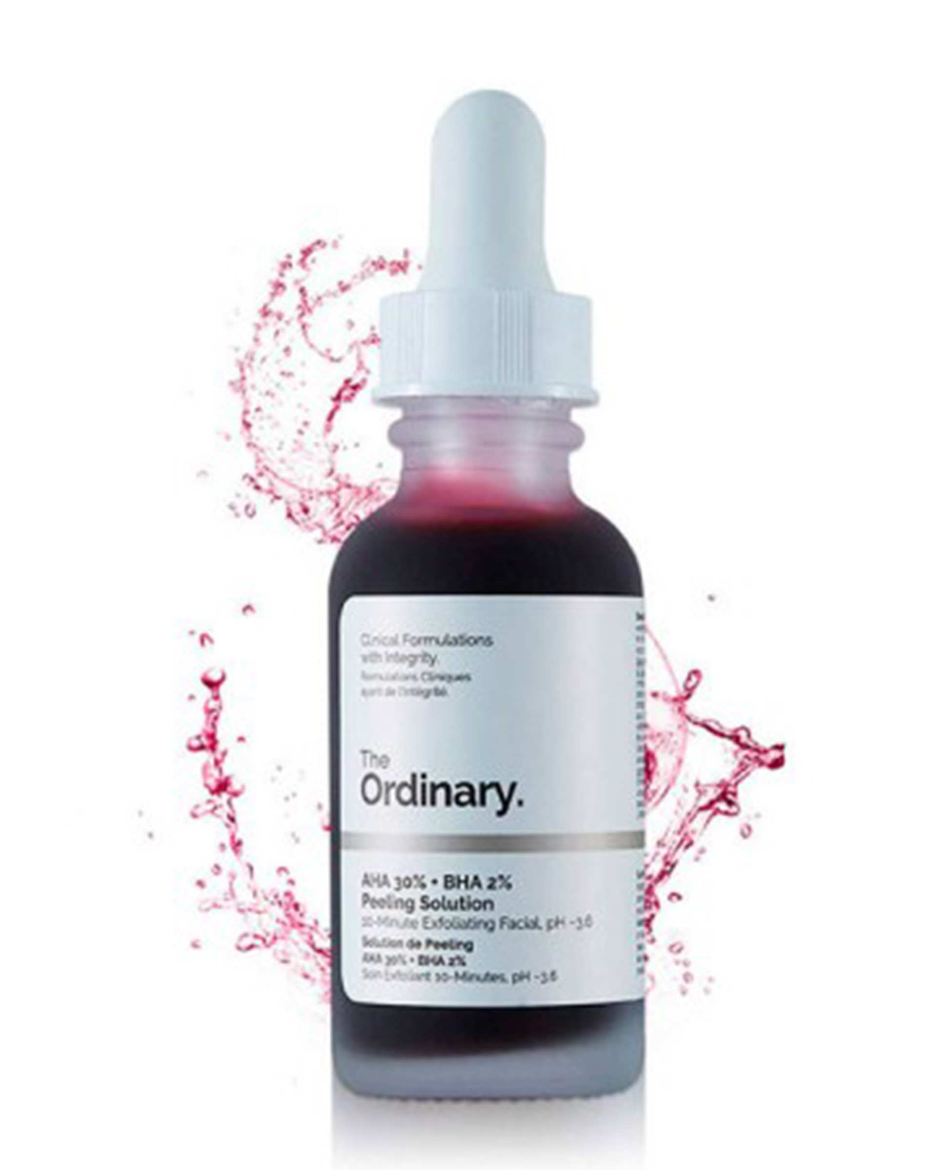 سرم پیلینگ لایه بردار صورت اوردینری The Ordinary مدل AHA %30 & BHA %2 Peeling Solution